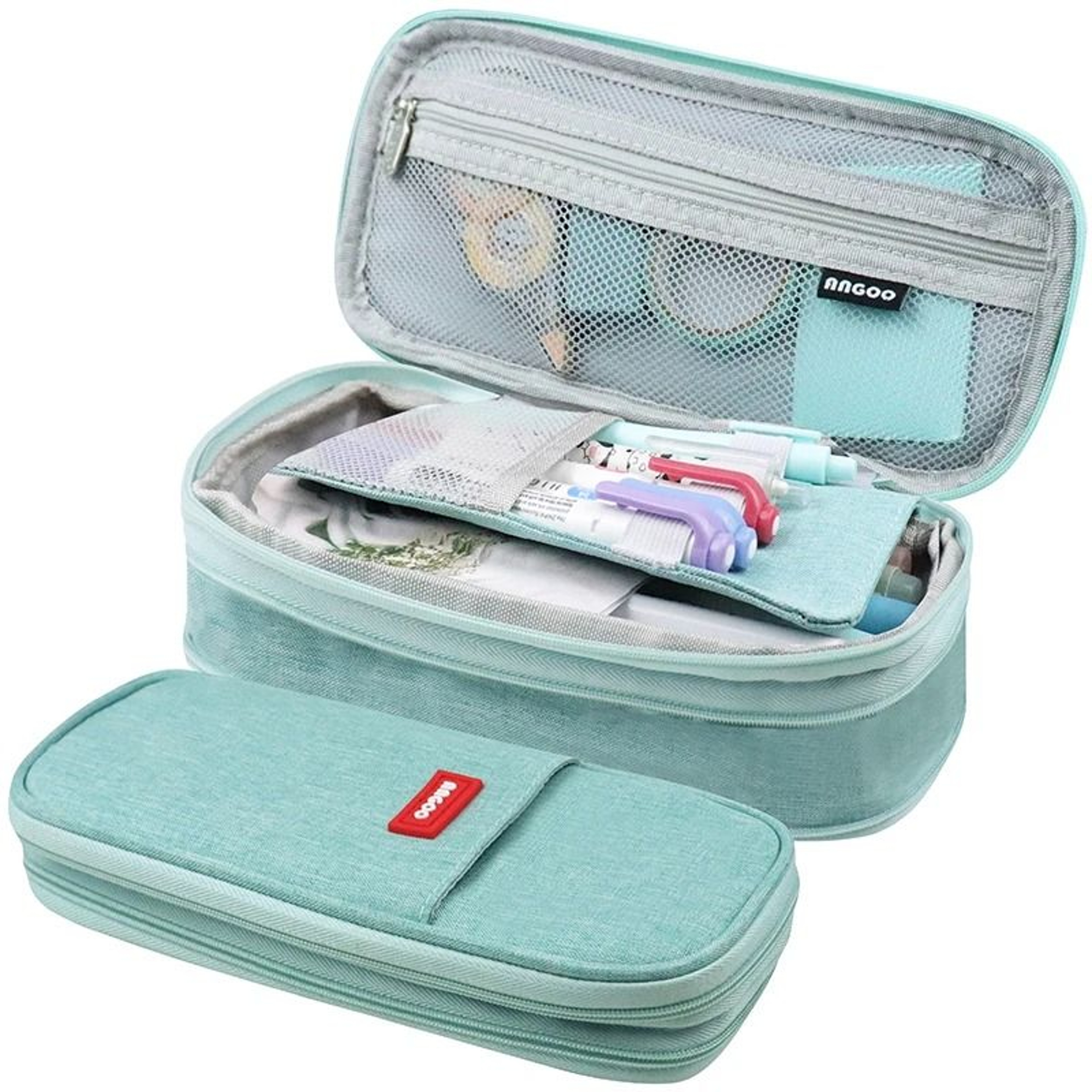 Cute Large Capacity Pencil Case Organizer 22