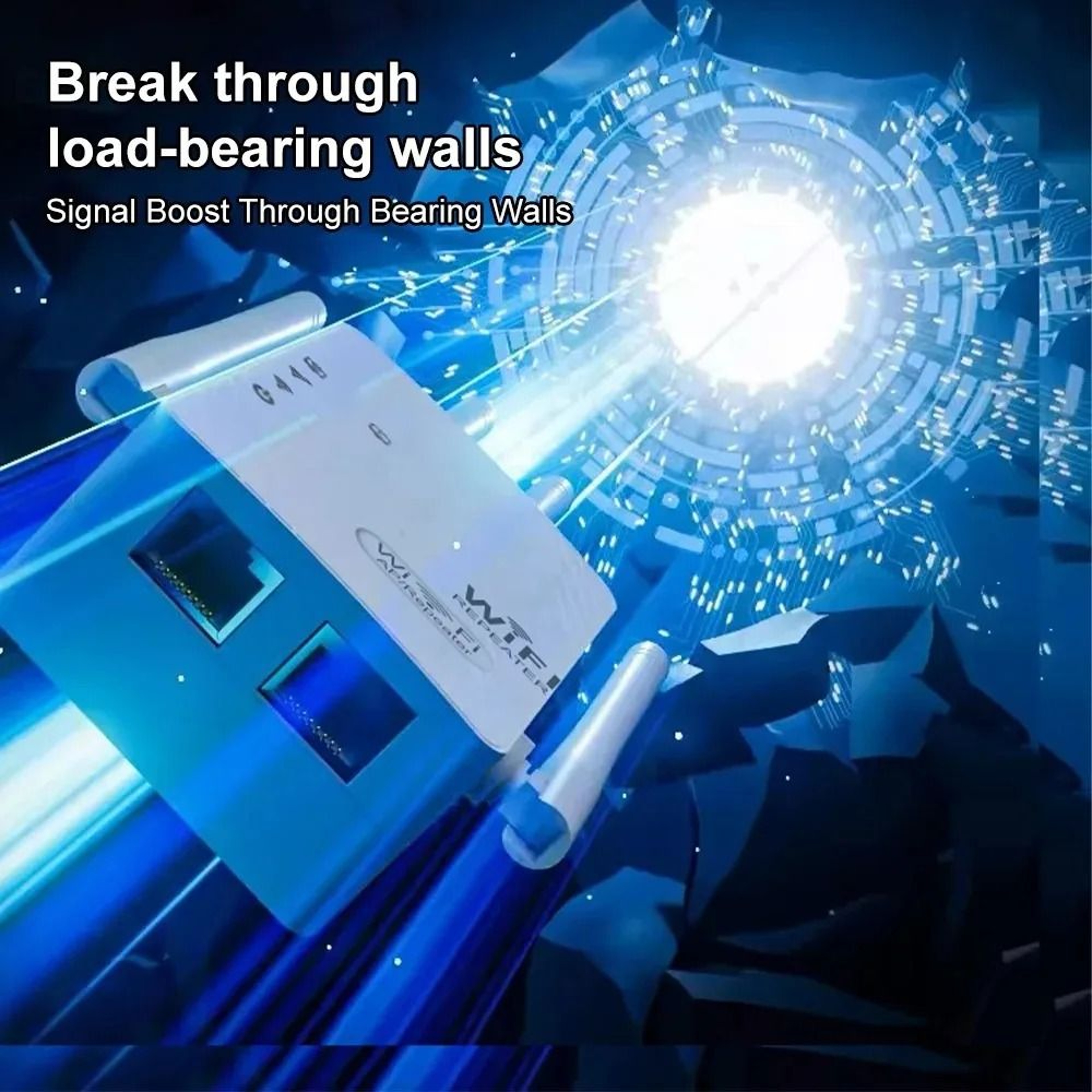 Dual Band Wireless WiFi Repeater And Signal Booster 24G And 5G 2