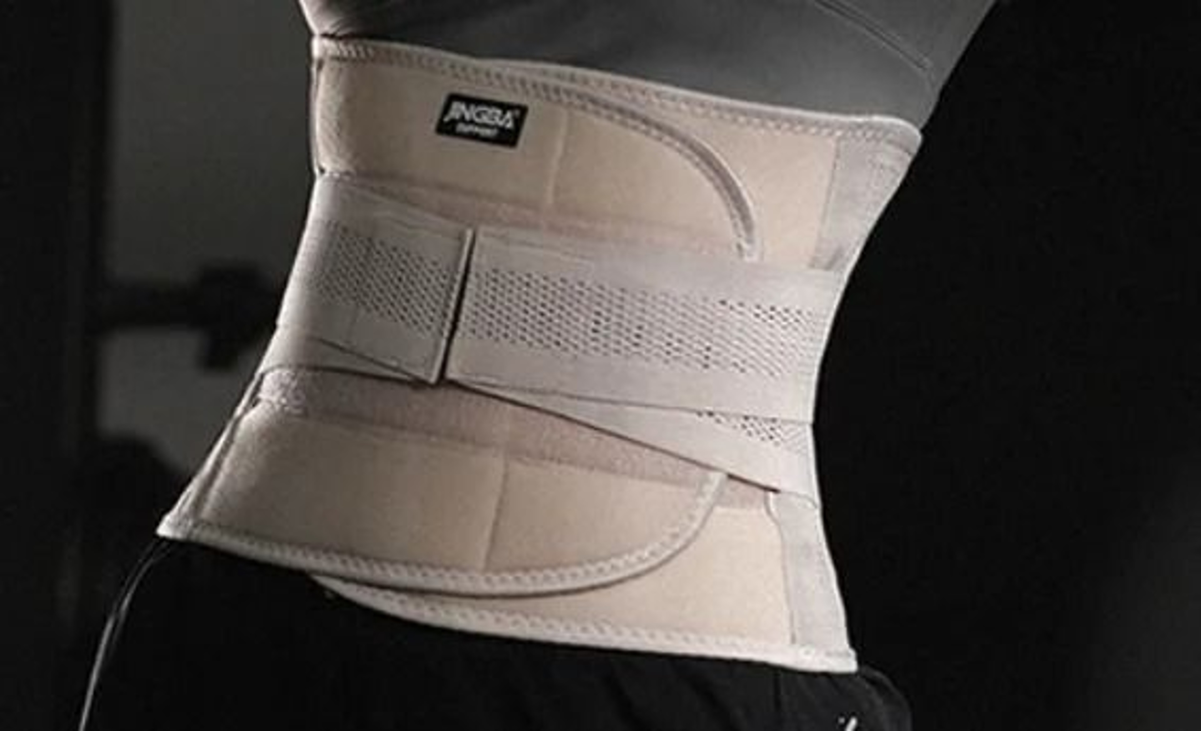 Fitness Waist And Back Support Belt Trainer Sweat Lumbar Support 5