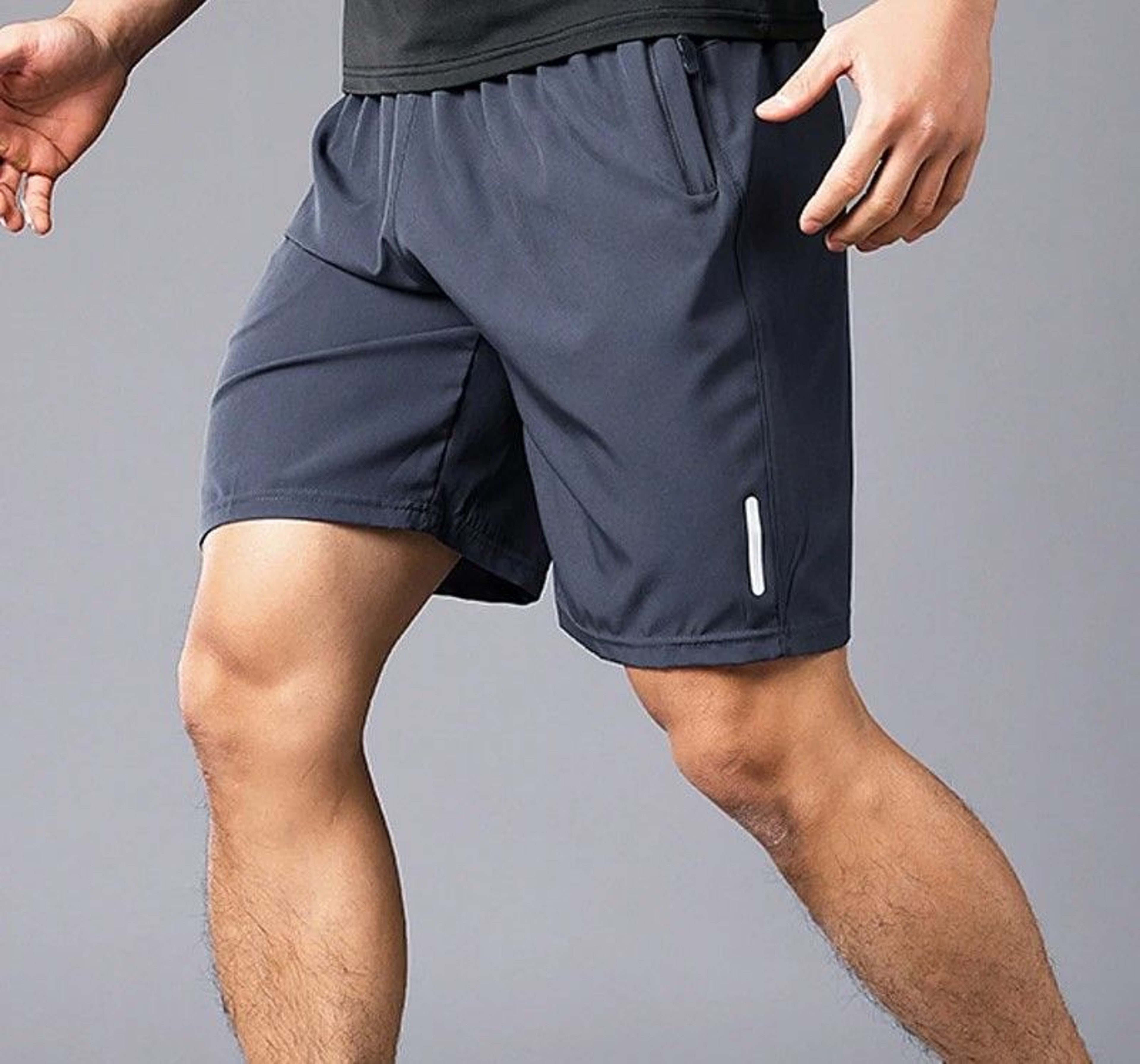 Lightweight Quick Dry Fitness Shorts For Men With Breathable Design 2