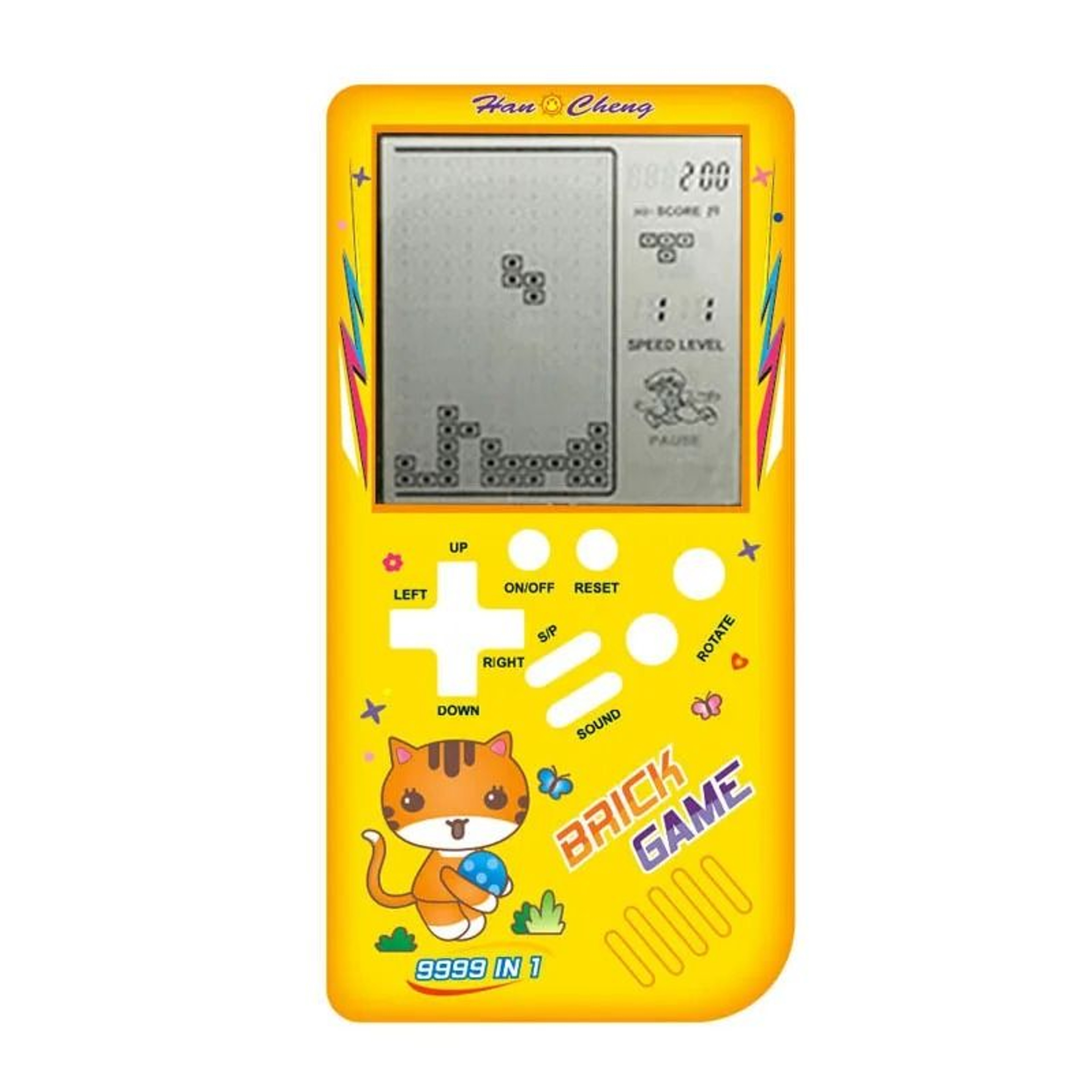 Mini Retro Handheld Brick Game Console For Kids 7