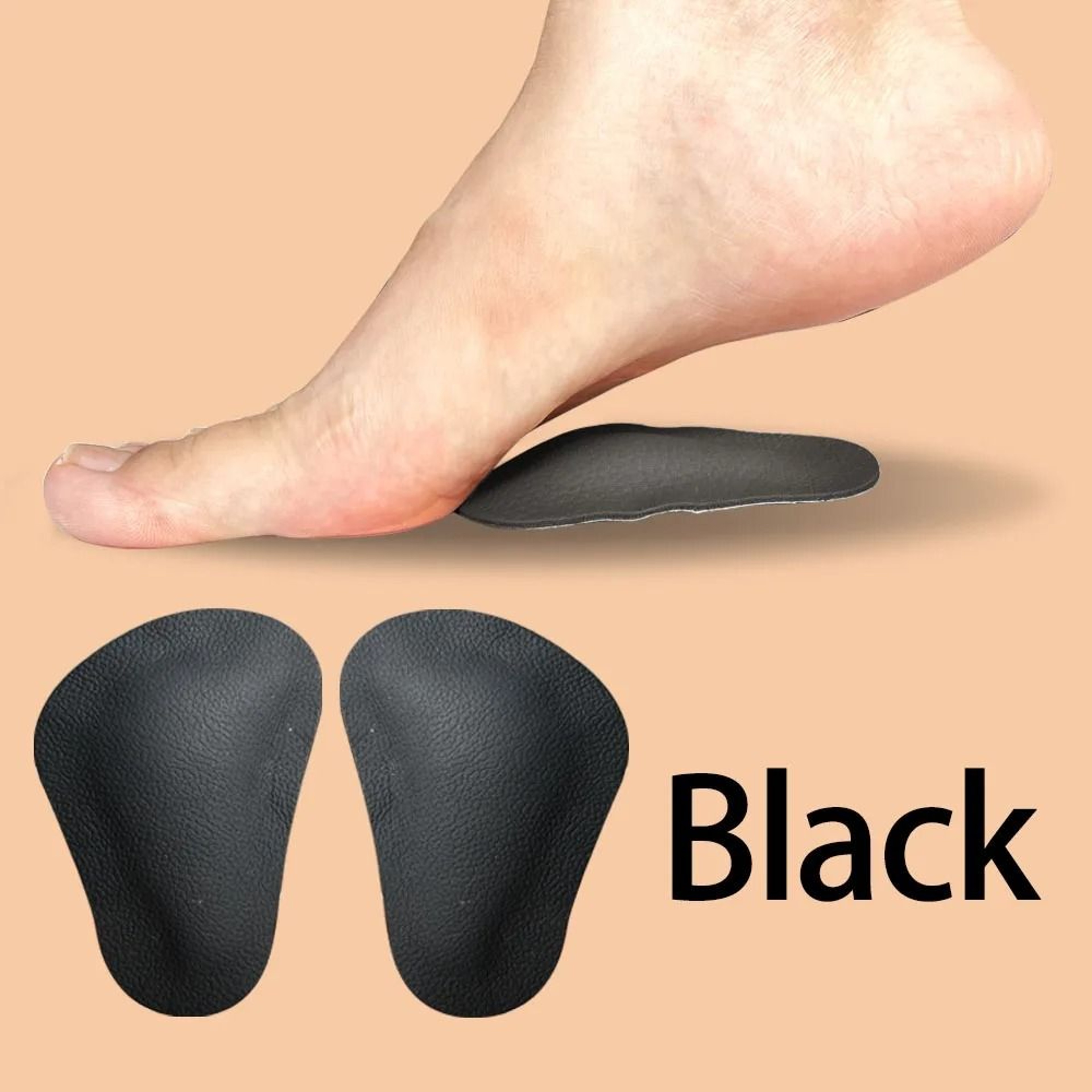 Orthotic Leather Insole With Arch Support 6