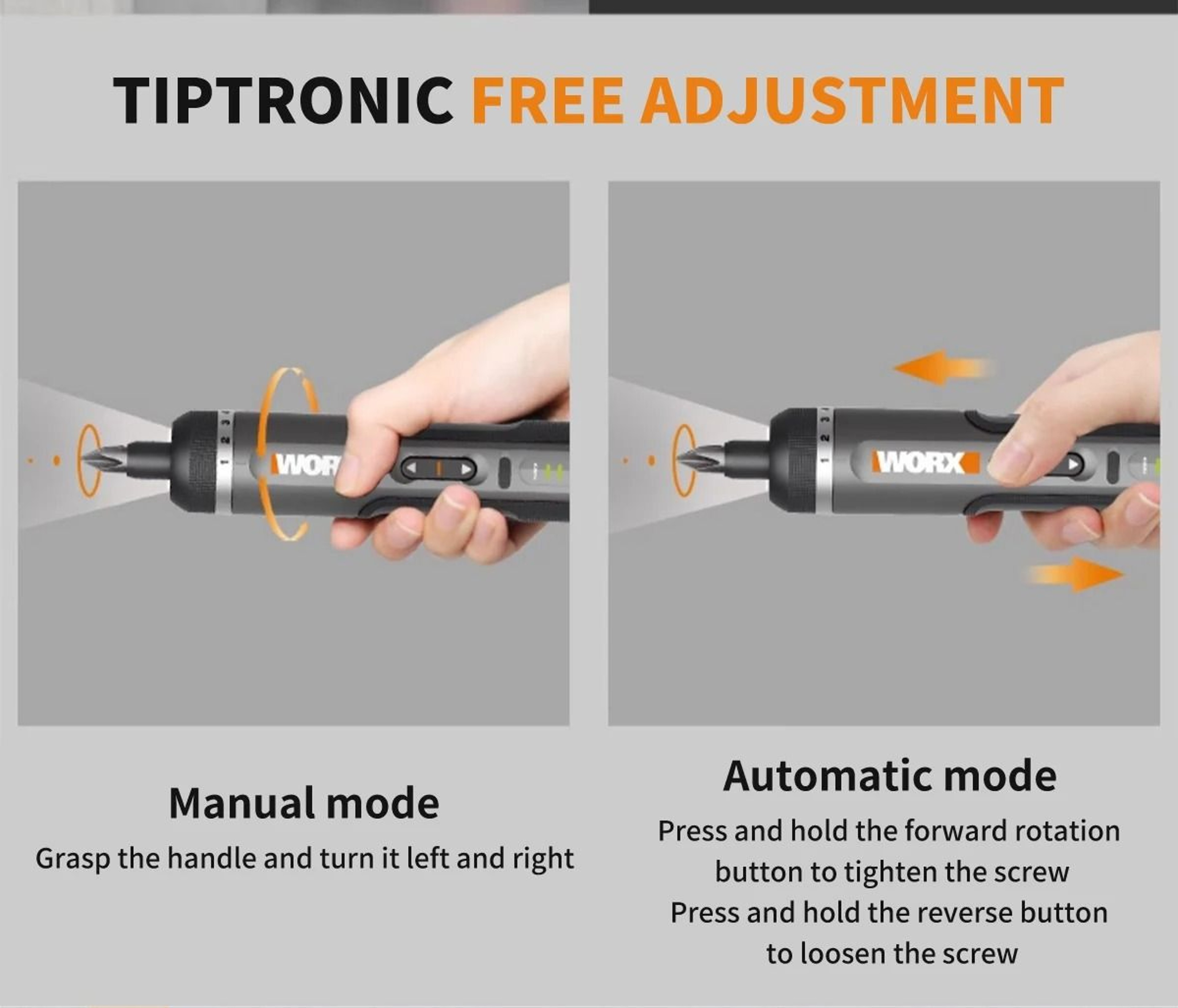 Smart Rechargeable Electric Screwdriver Kit With 30 Piece Bit Set 5