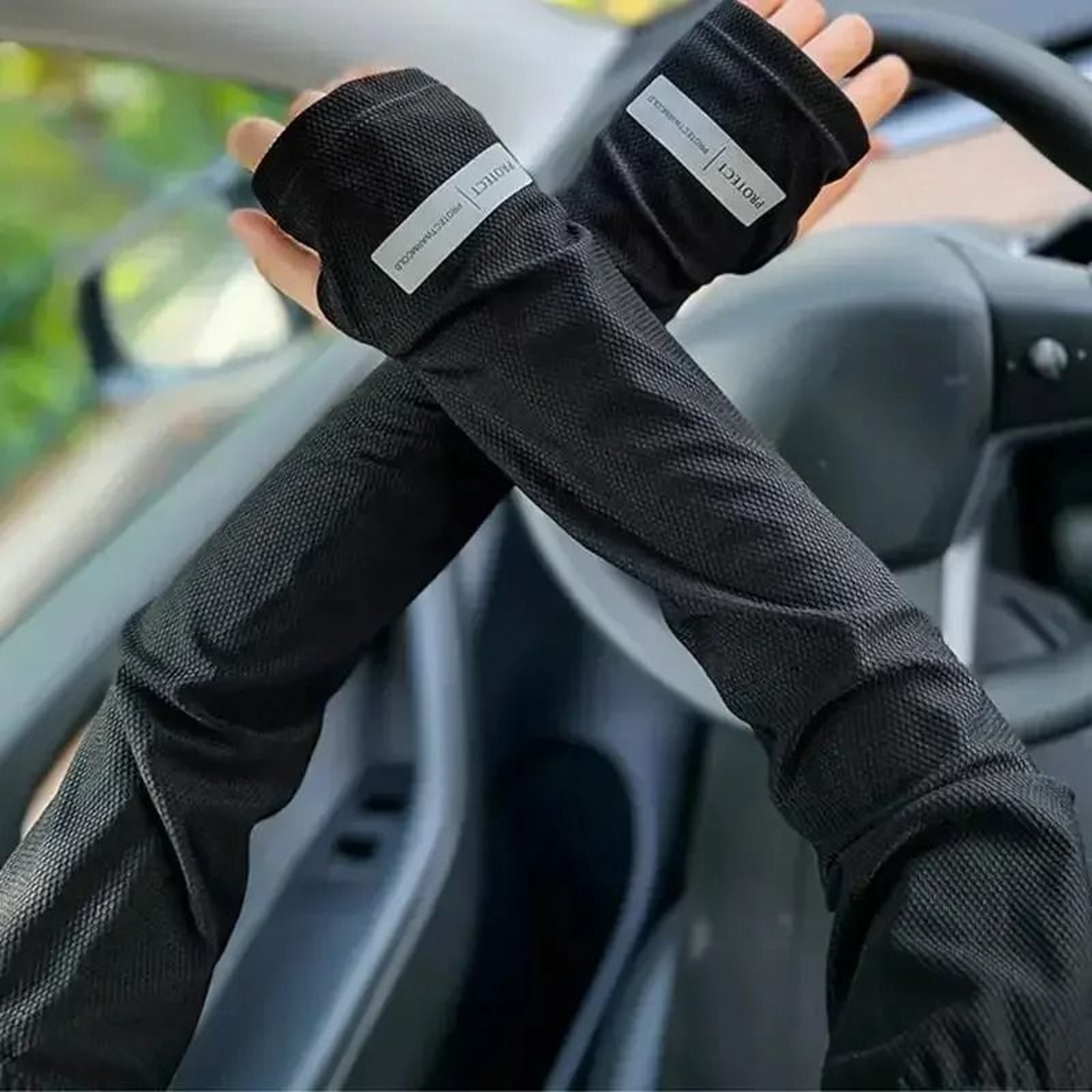 Oversized Ice Sleeves For Men Summer Outdoor Loose Sleeves With UV Protection 1