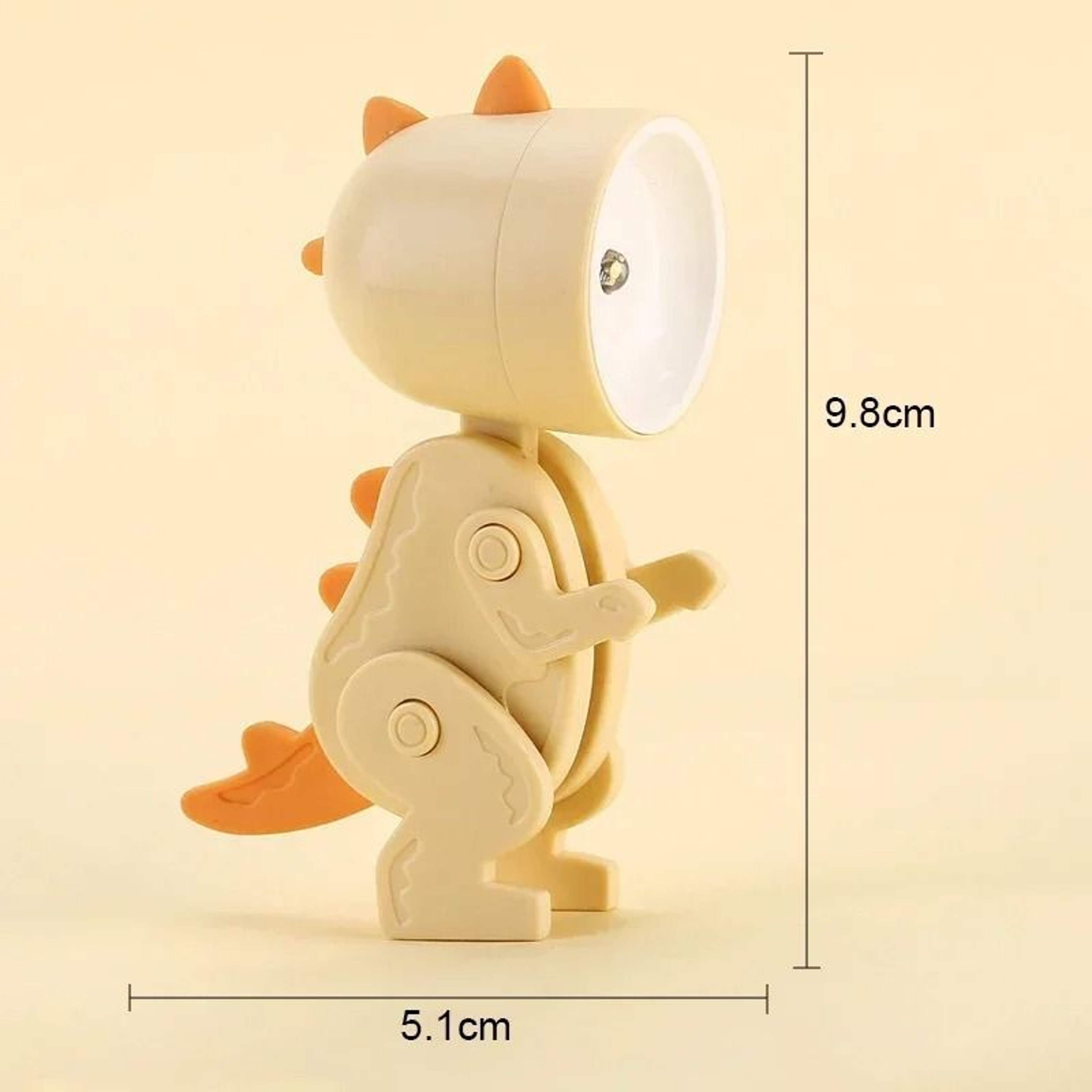 Mini Dinosaur Folding Night Light Lamp For Kids Bedroom And Nursery 11
