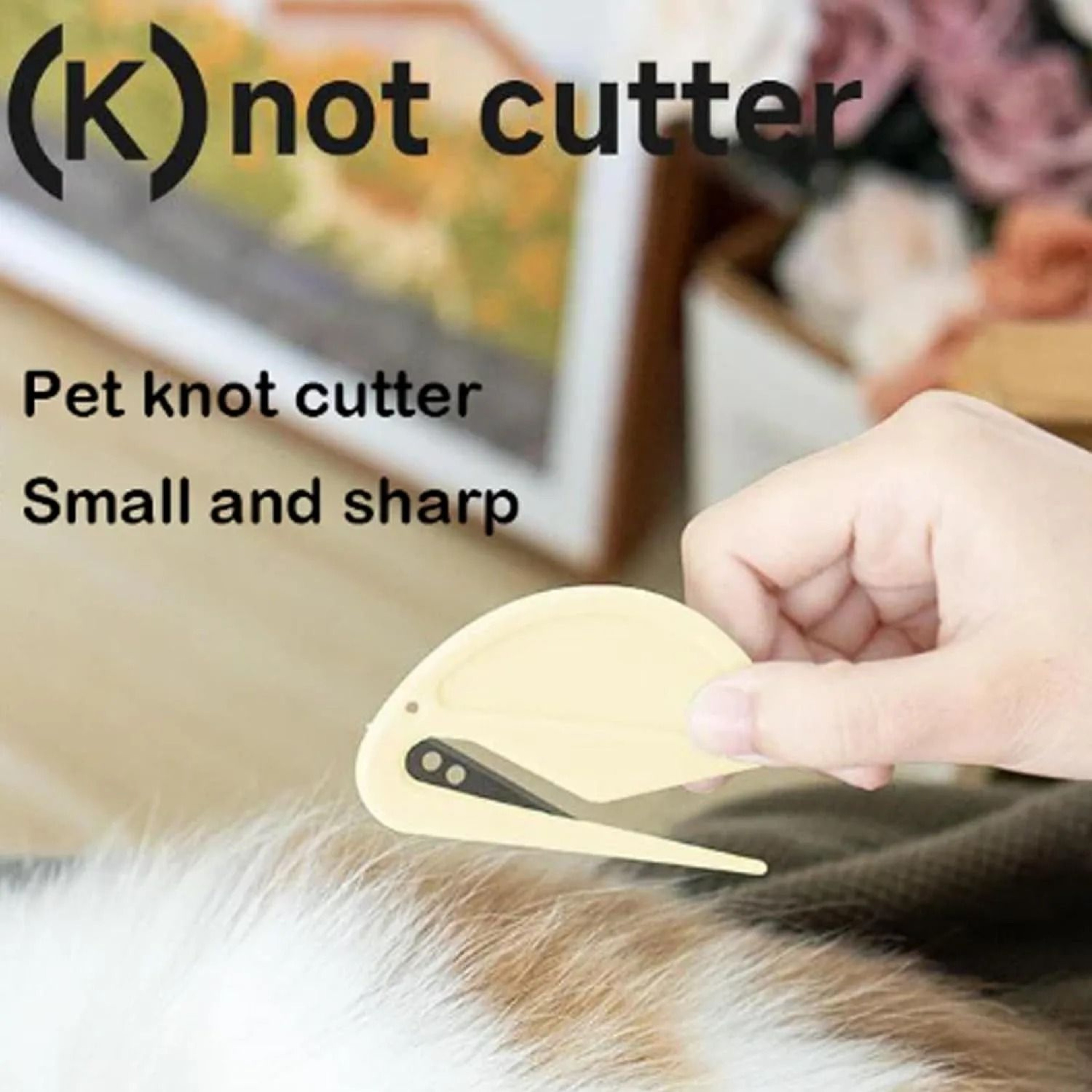 Pet Knot Cutter Detangling Tool For Dogs And Cats 2
