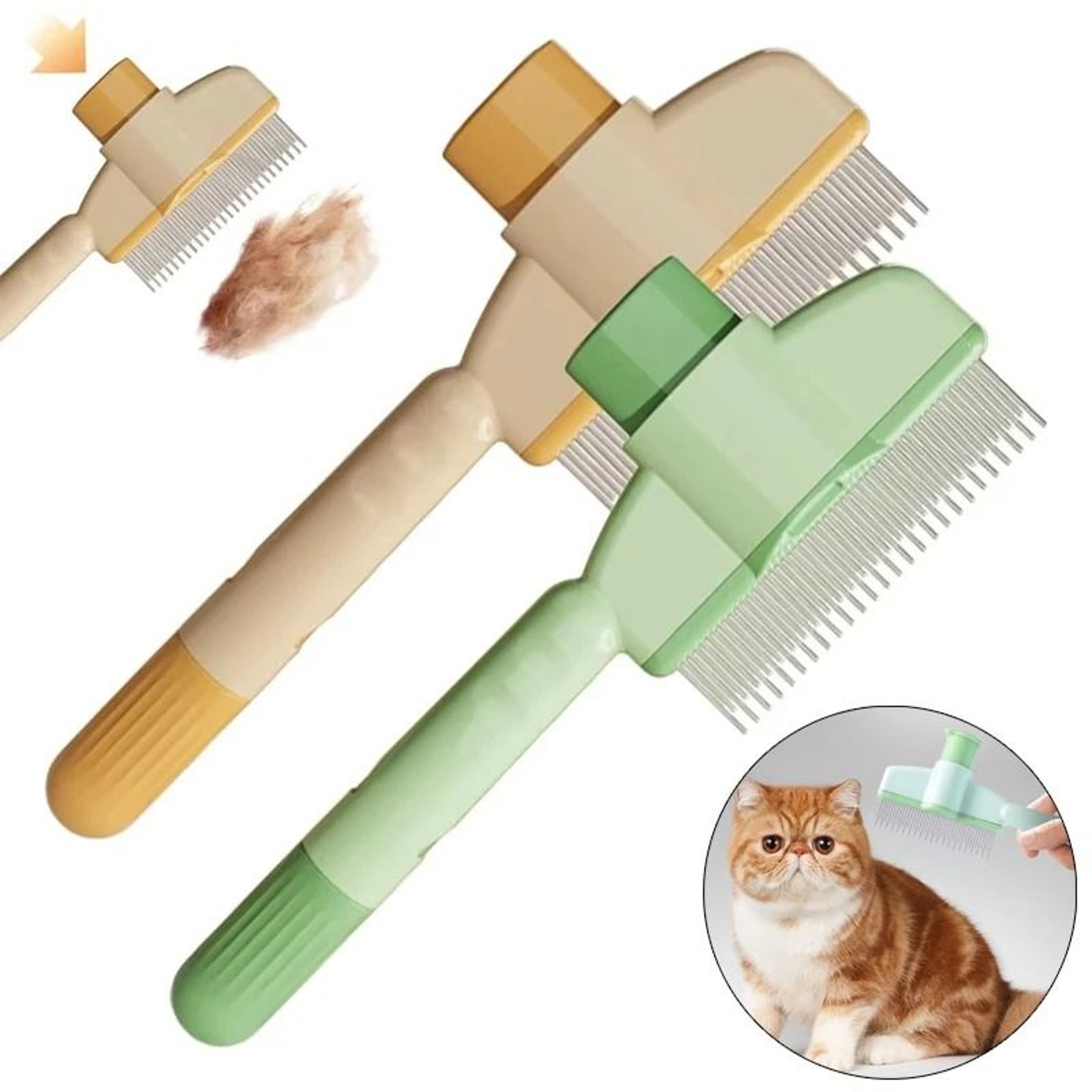 Pet Grooming Massage Brush For Cats And Dogs 0