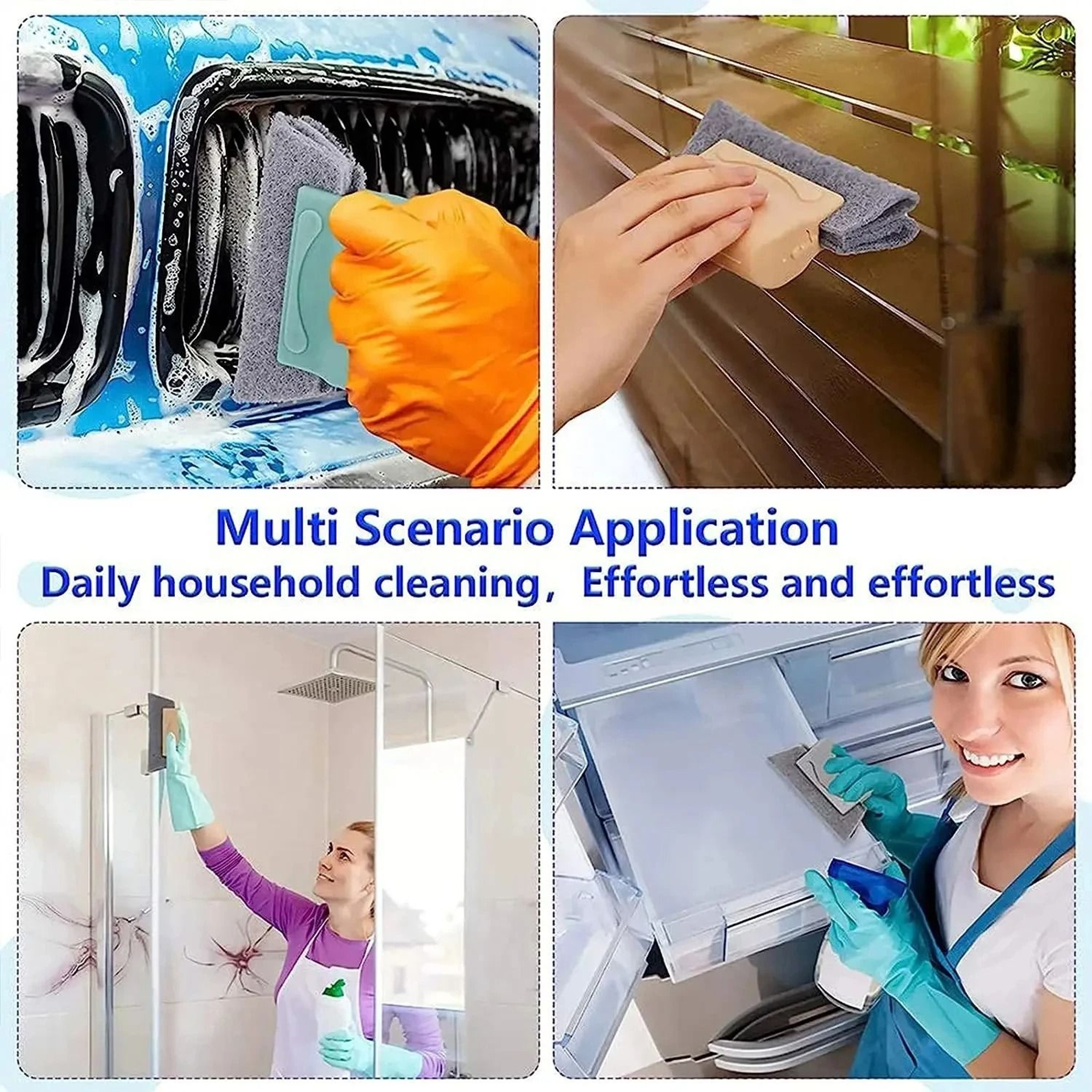Window Track Cleaning Brush Tools Set For Sliding Door Tracks And Grooves 3