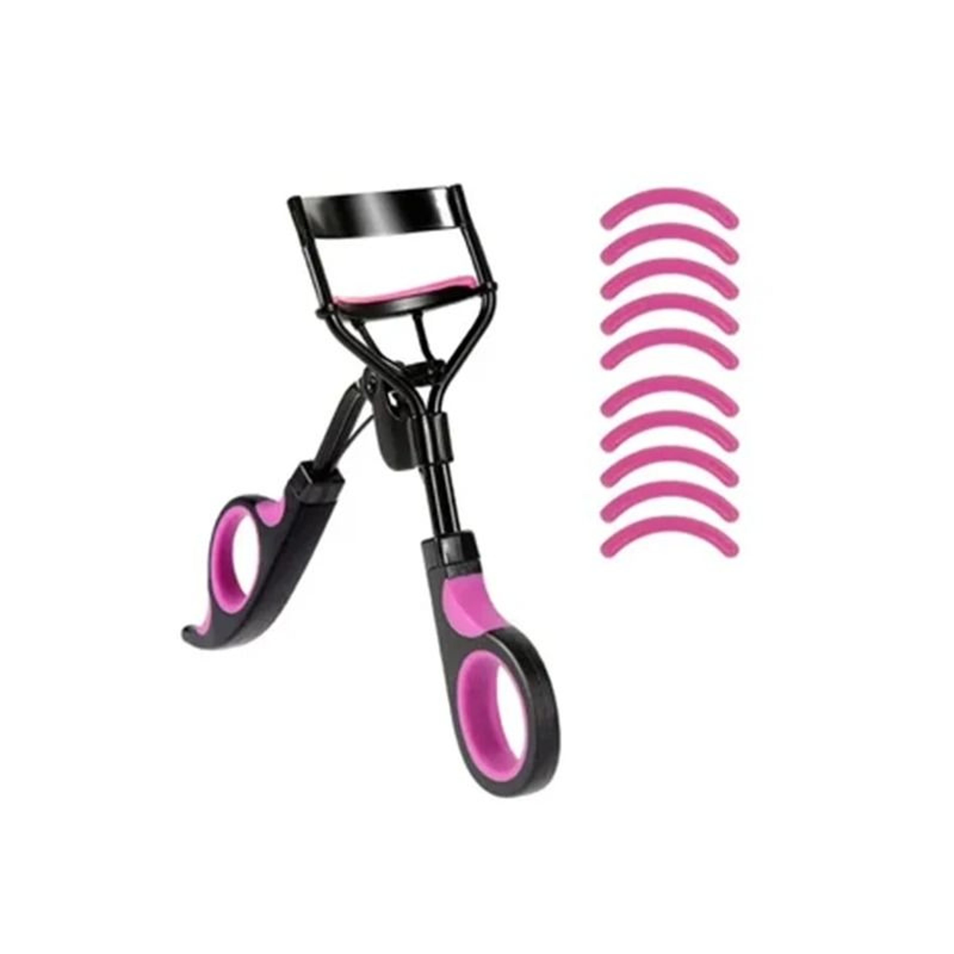 Dual Color Handle Curling Eyelash Clip Eyelash Assistant And Eyebrow Trimmer 8