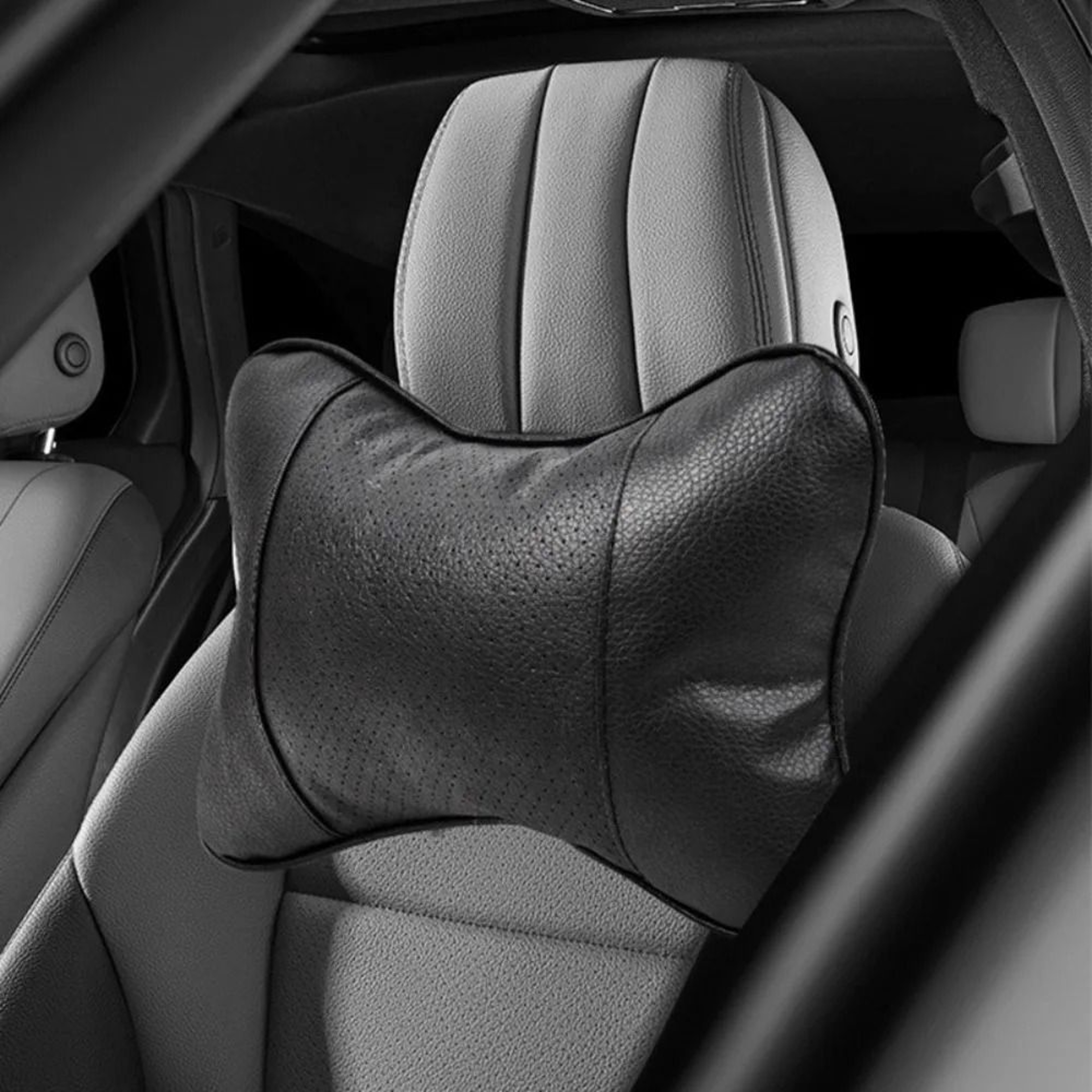 Car Seat Headrest Cushion For Neck Support And Breathable Comfort 2