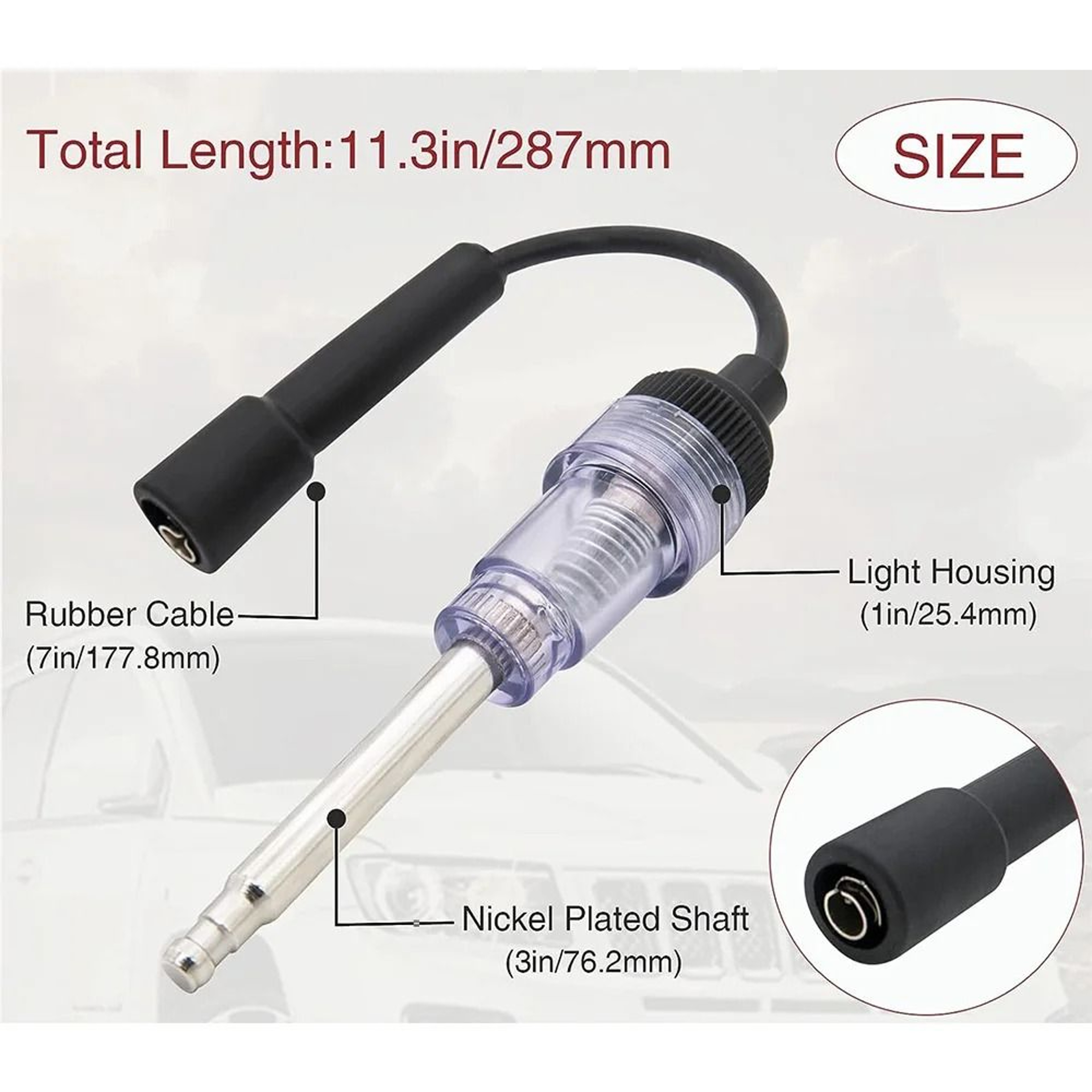 Spark Plug Testing Kit For Engine Ignition Diagnostics 2