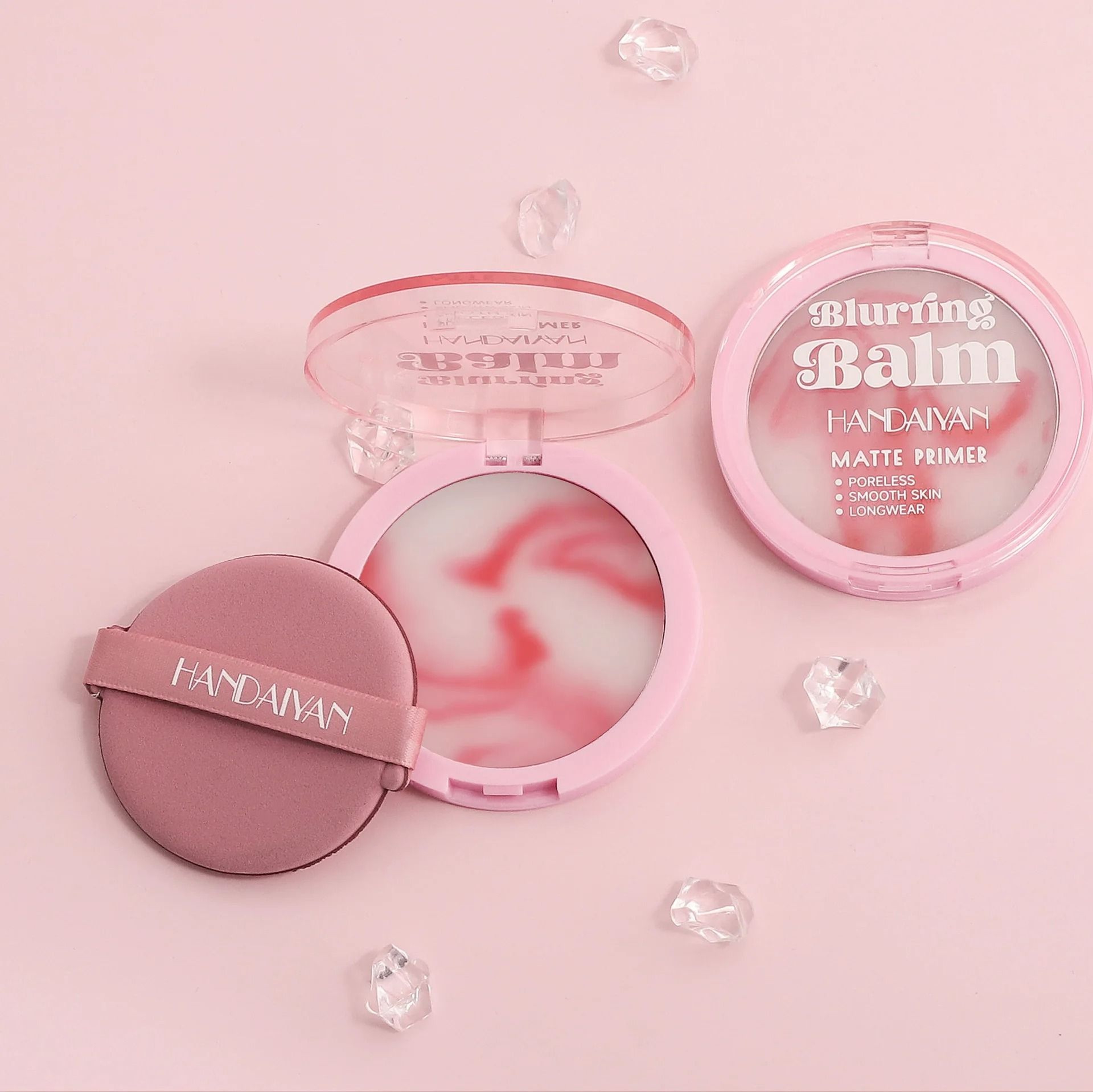 Loose Face Powder With Puff Oil Control Matte Waterproof Finish 5