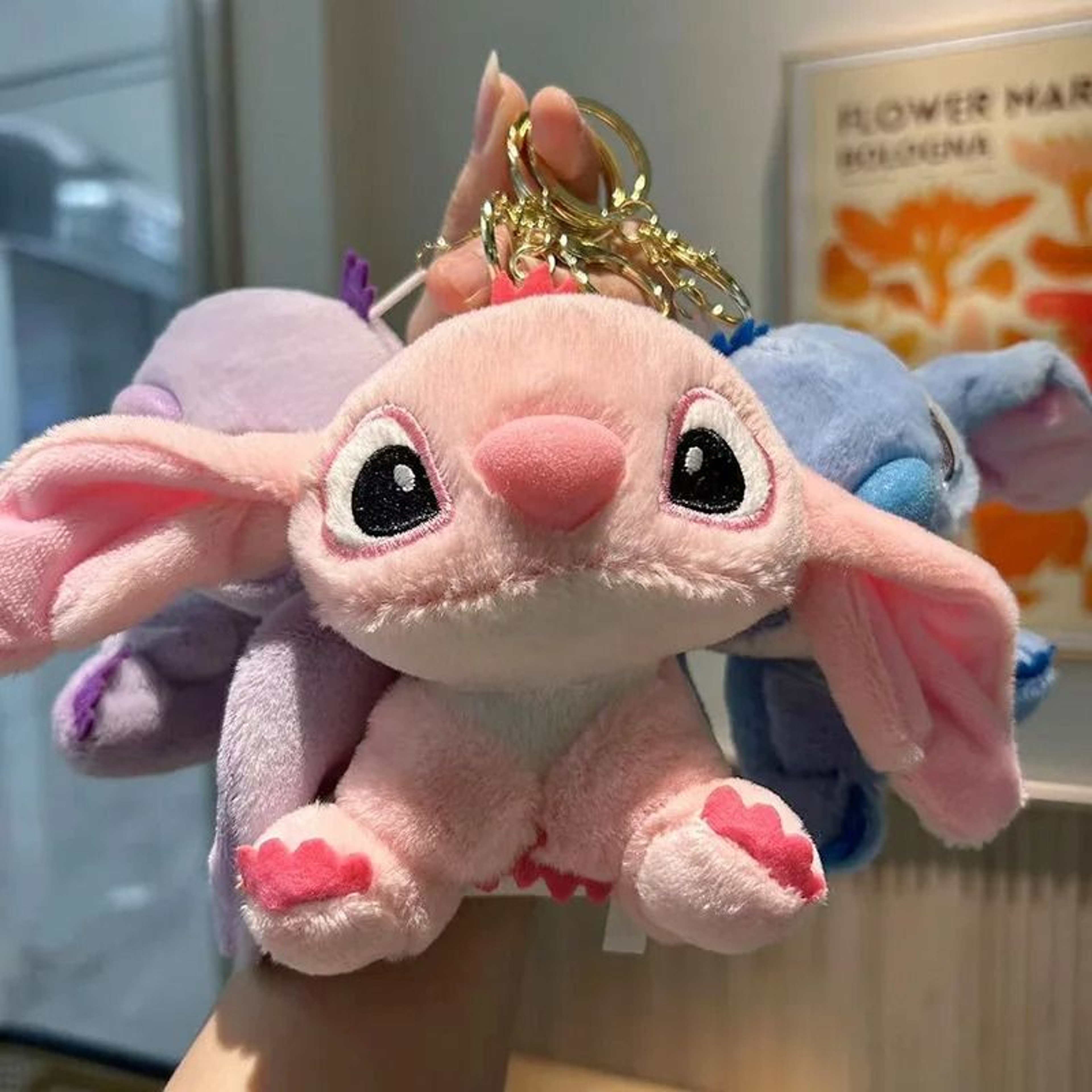 Cute Plush Character Keychain 0