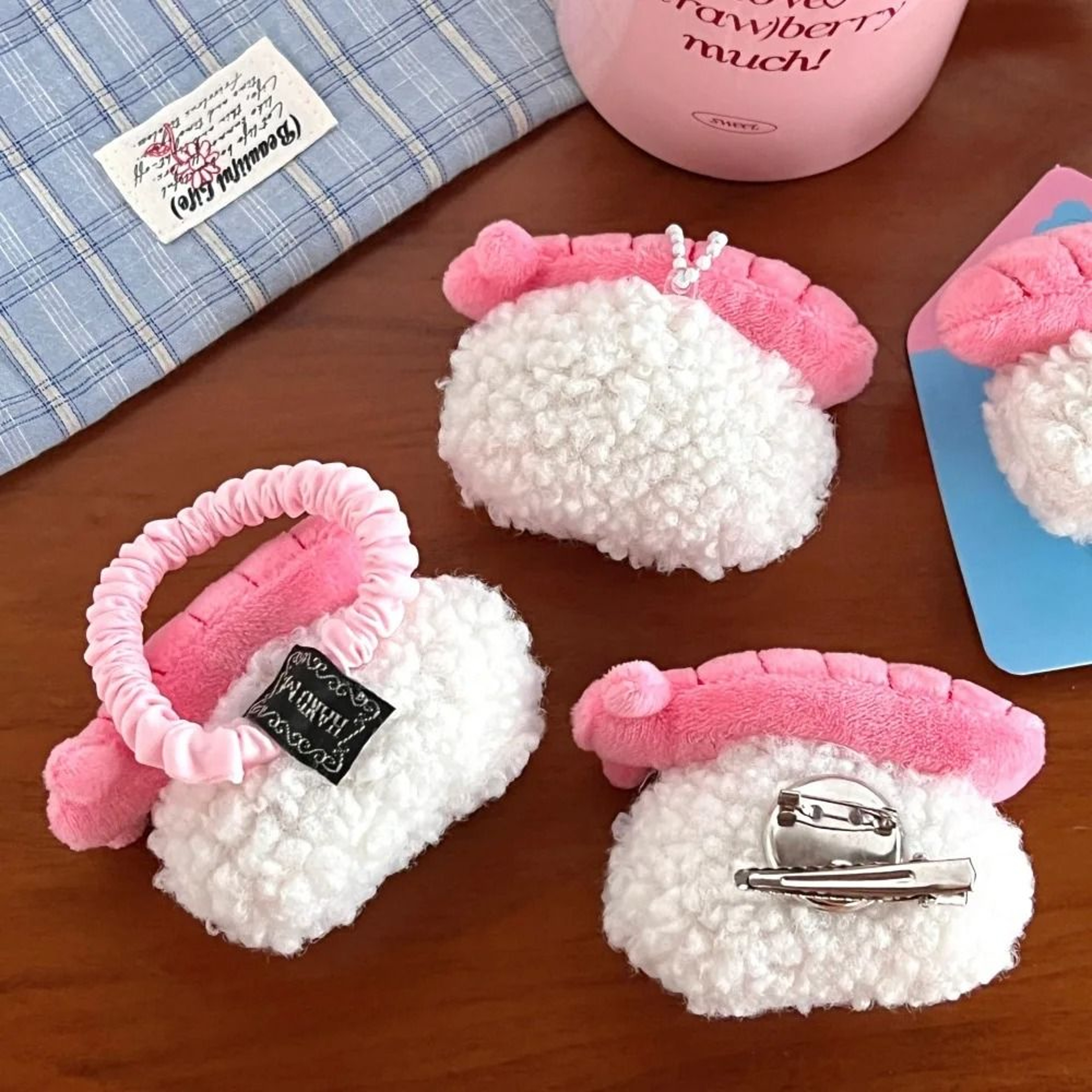 Shrimp Sushi Doll Key Chain Set 5