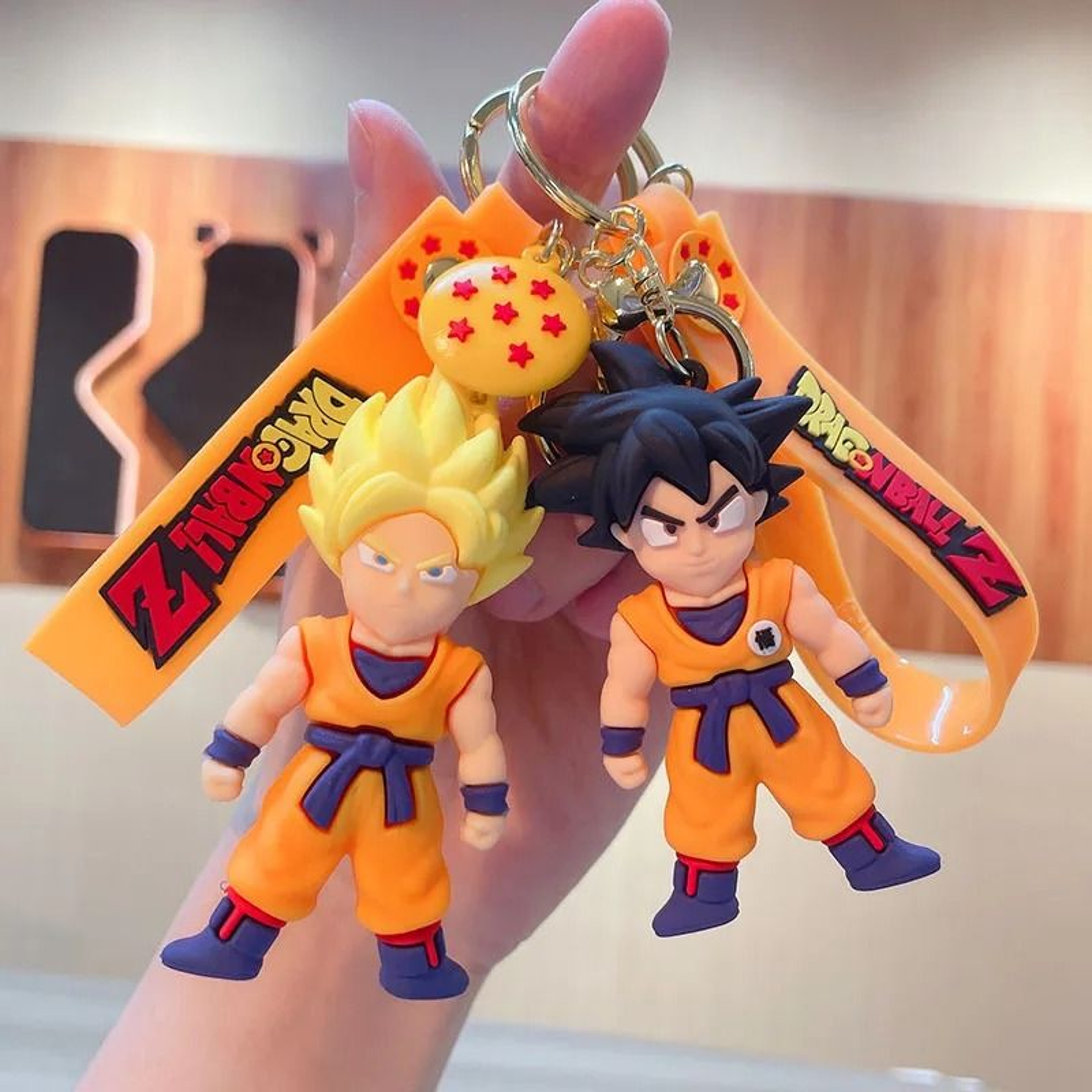 PVC Cartoon Keychain Set Featuring Popular Action Figures 1