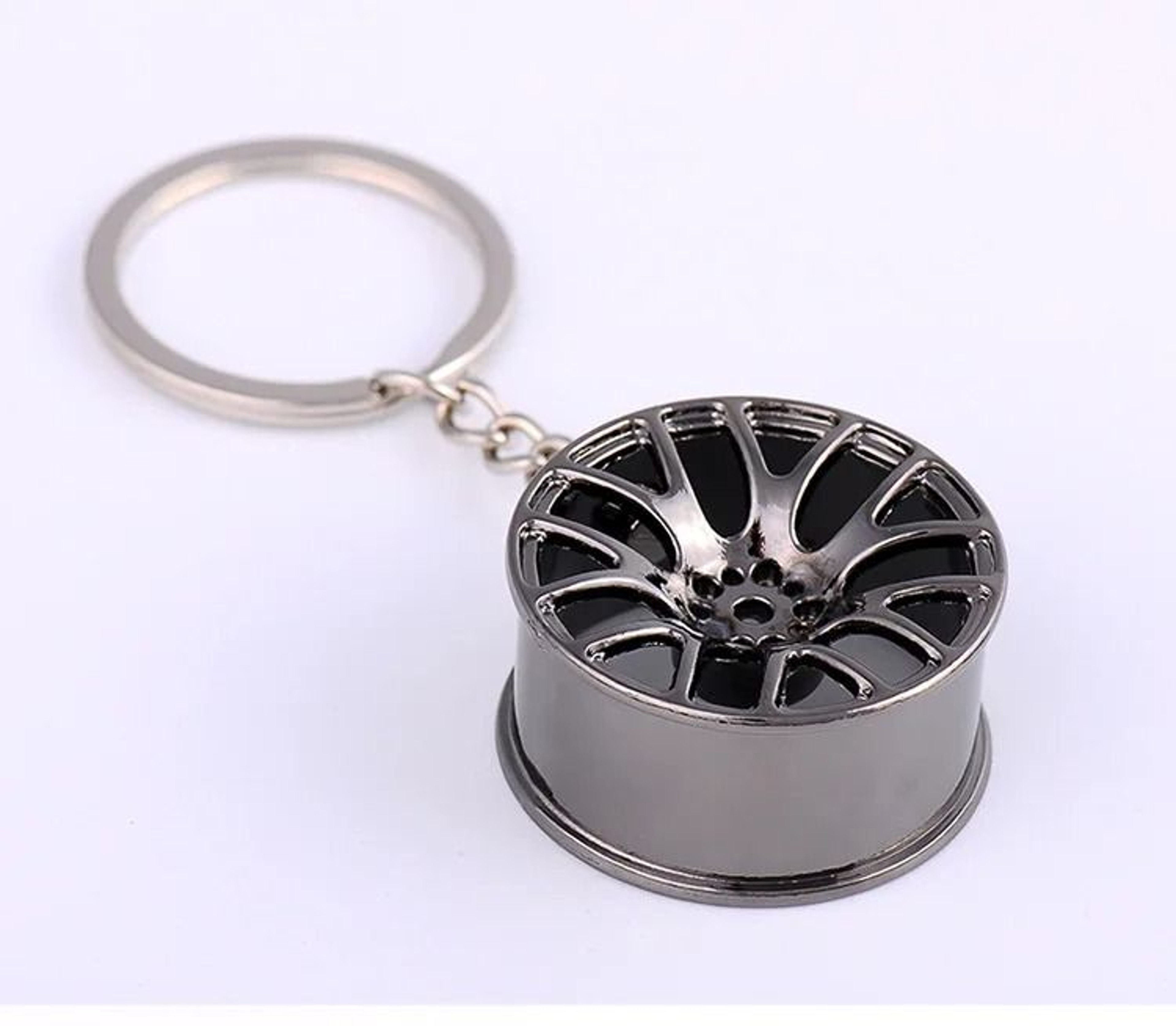 Miniature Metal Wheel Rim Keychain For Car Fans 7
