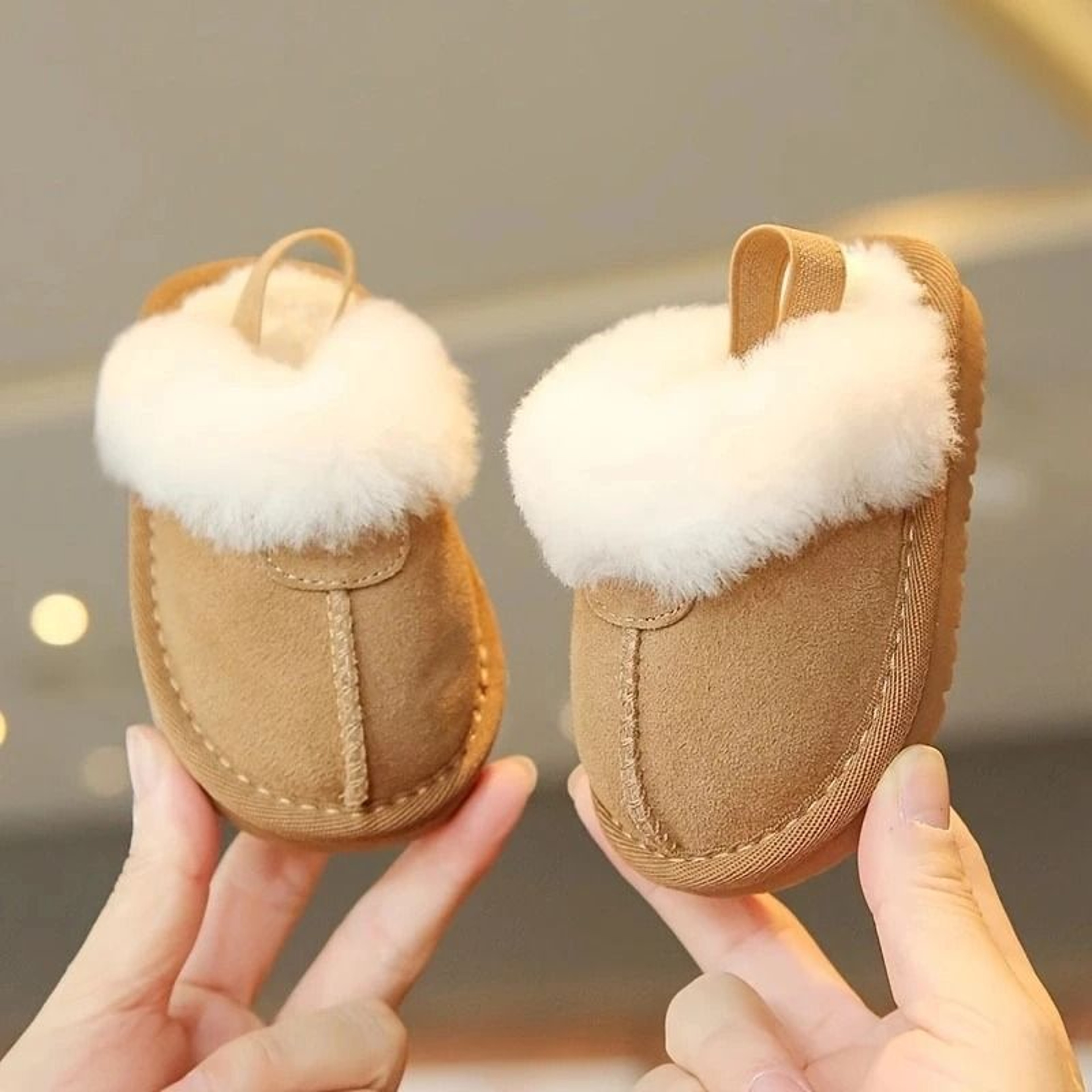 Cotton Baby Slippers For Autumn And Winter 0 To 18 Months 0