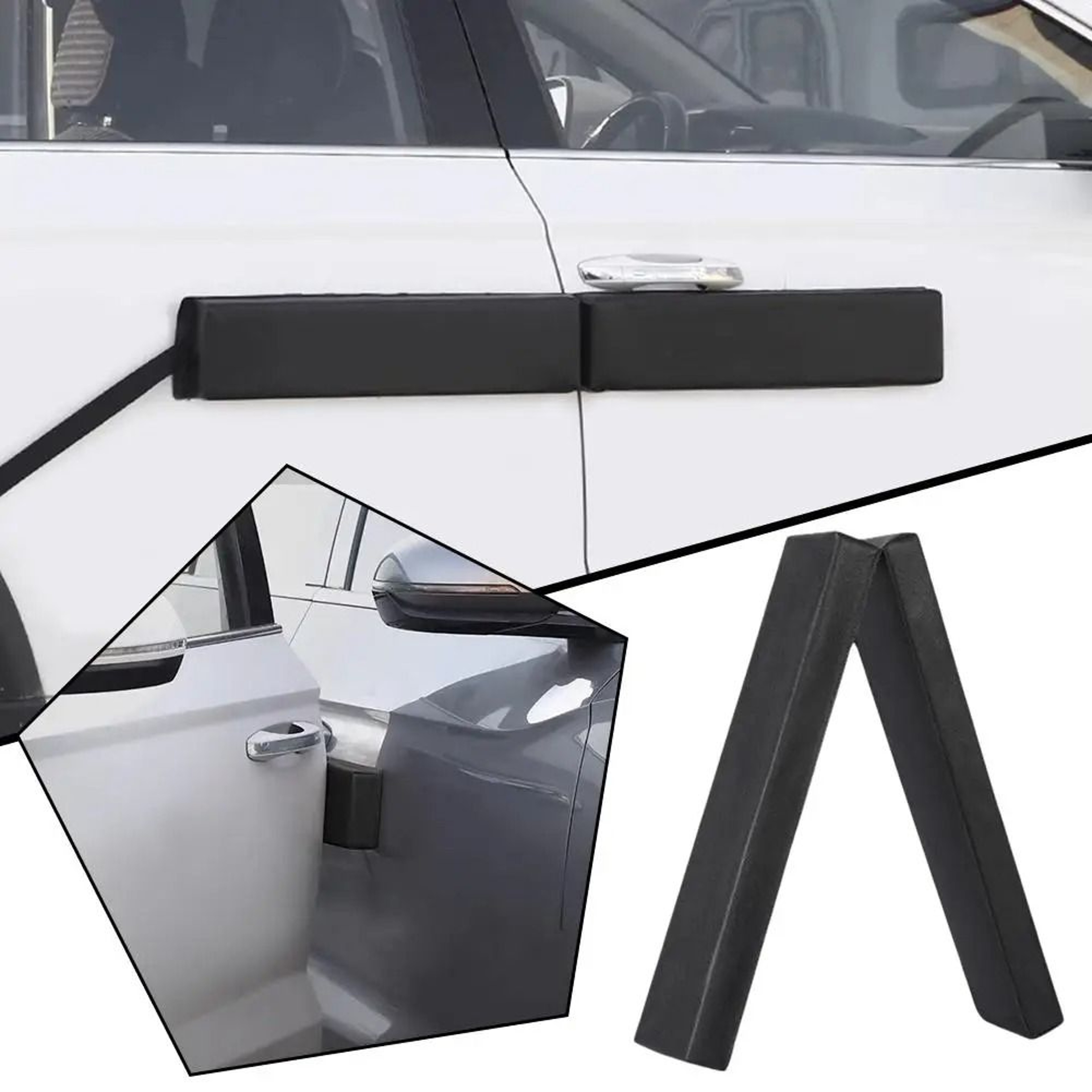Magnetic Folding Car Door Protector Strip 98 X 11 X 4 Cm 1
