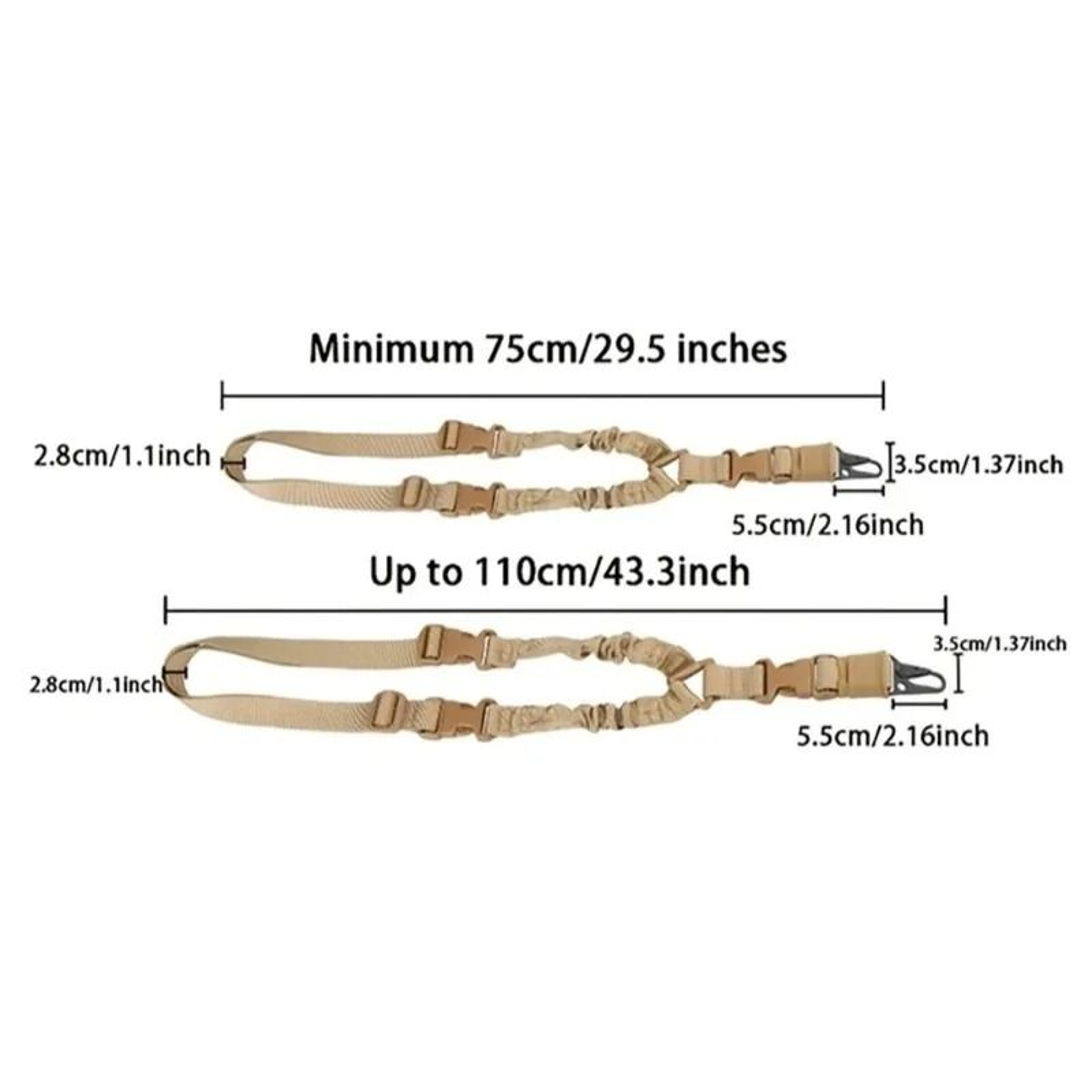 Multi Purpose Outdoor Utility Strap Adjustable Safety Support Belt 5