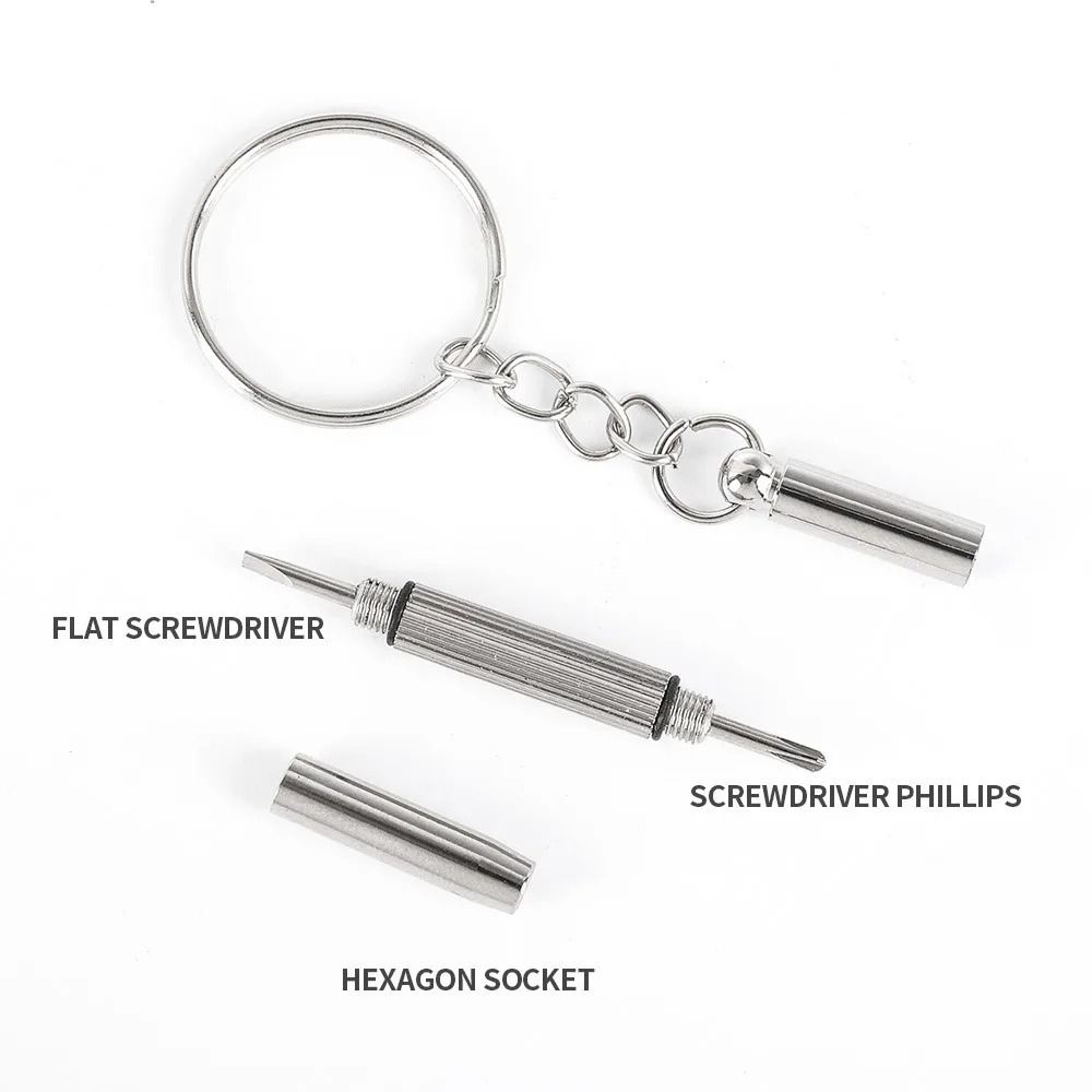Portable Precision Screwdriver Kit For Eyeglasses Watches And Small Repairs 3