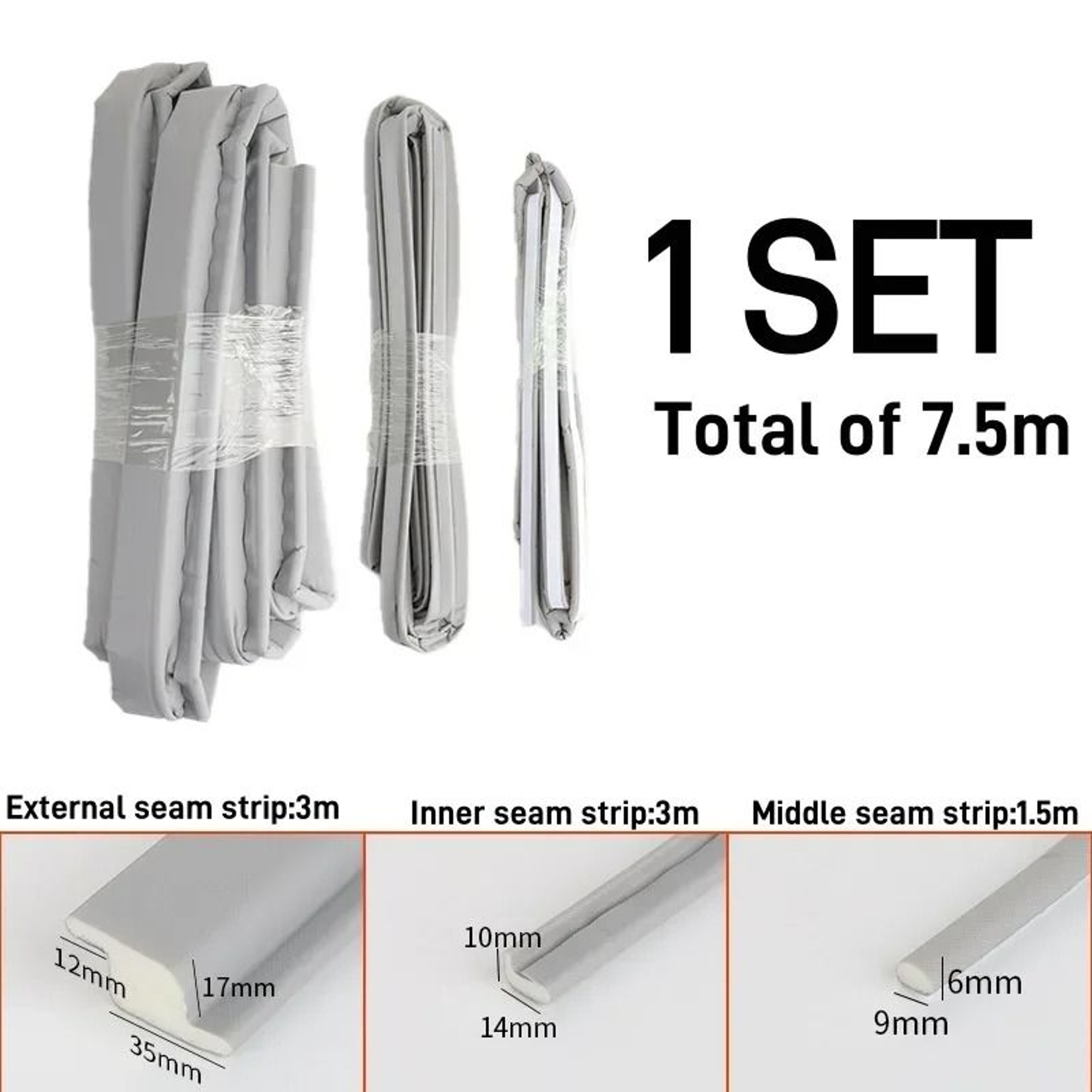 Z Shaped Window Sealing Strip For Sliding Windows And Doors 6
