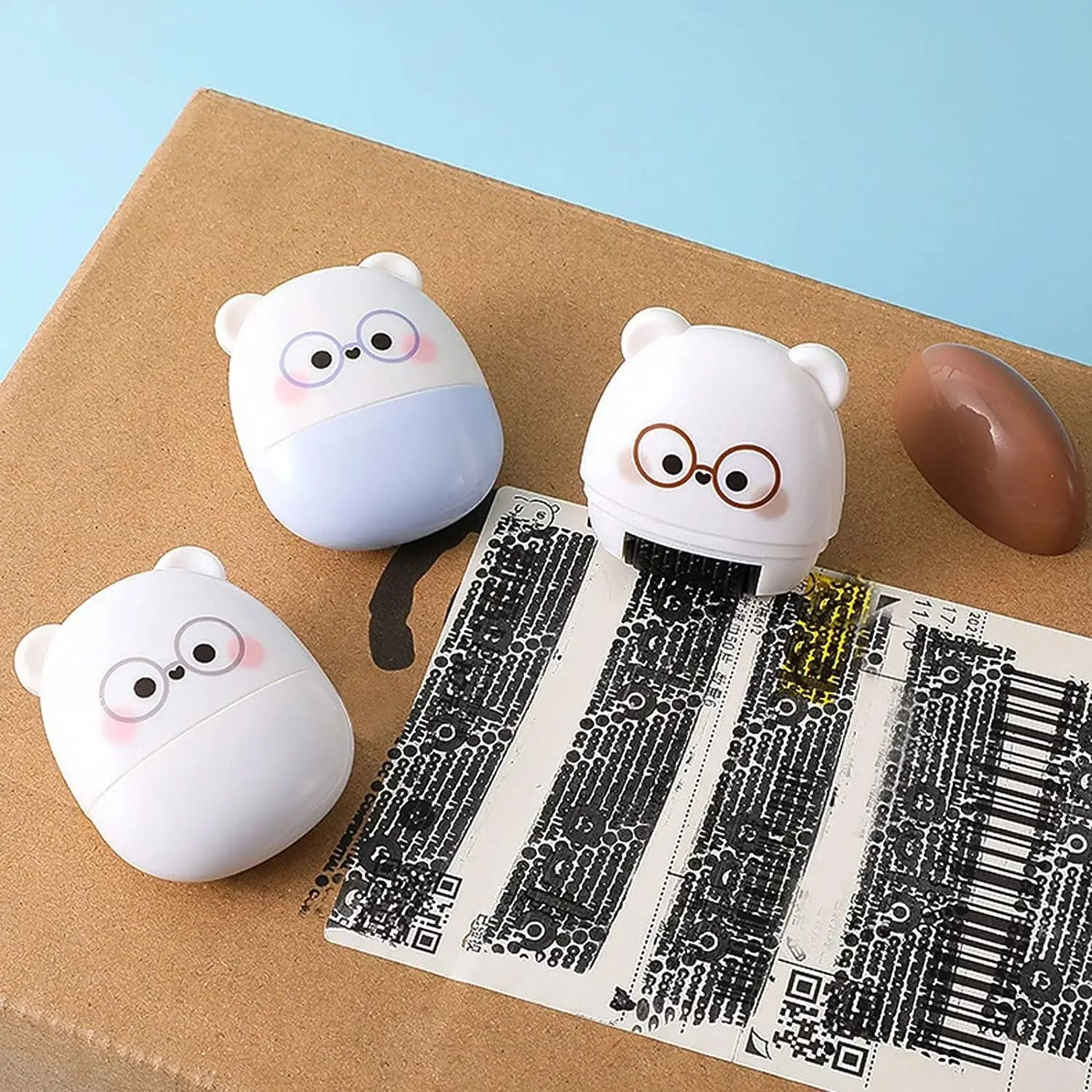Portable Privacy Protection Roller Stamp For Secure Data Coverage 2