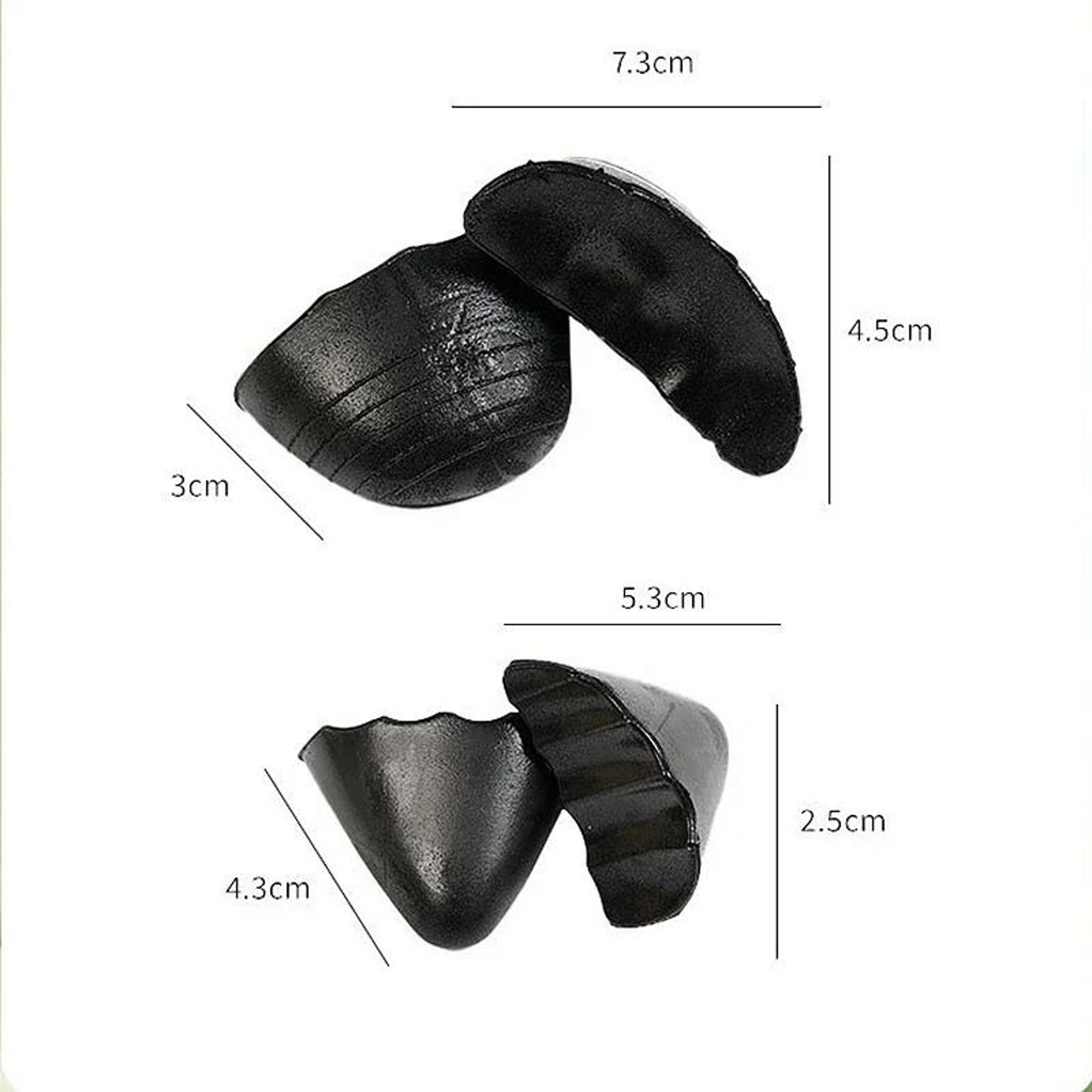 Toe Plug Insert For Comfortable Shoe Fit And Toe Pressure Relief 5