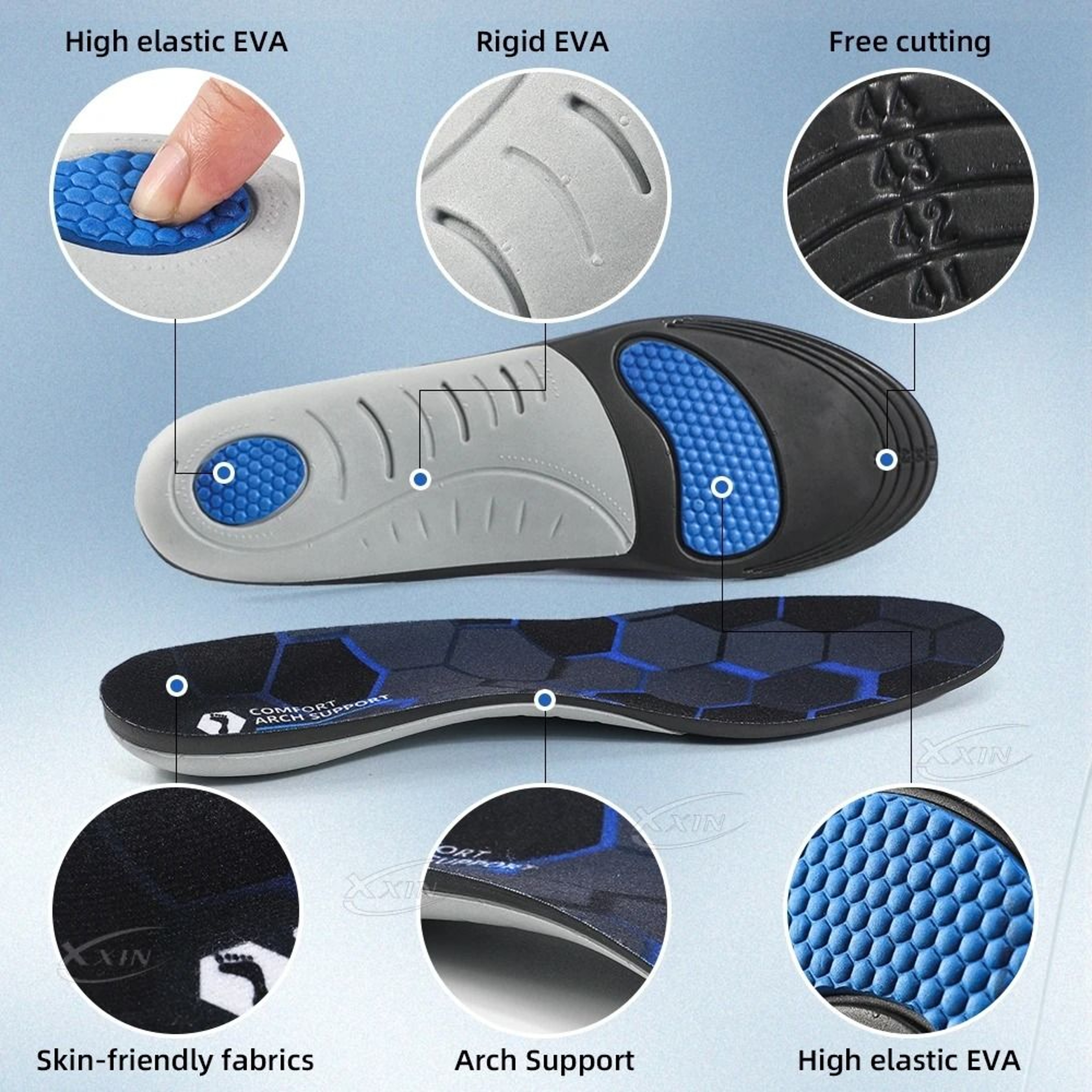 Lightweight Arch Support Insoles For All Day Comfort 2