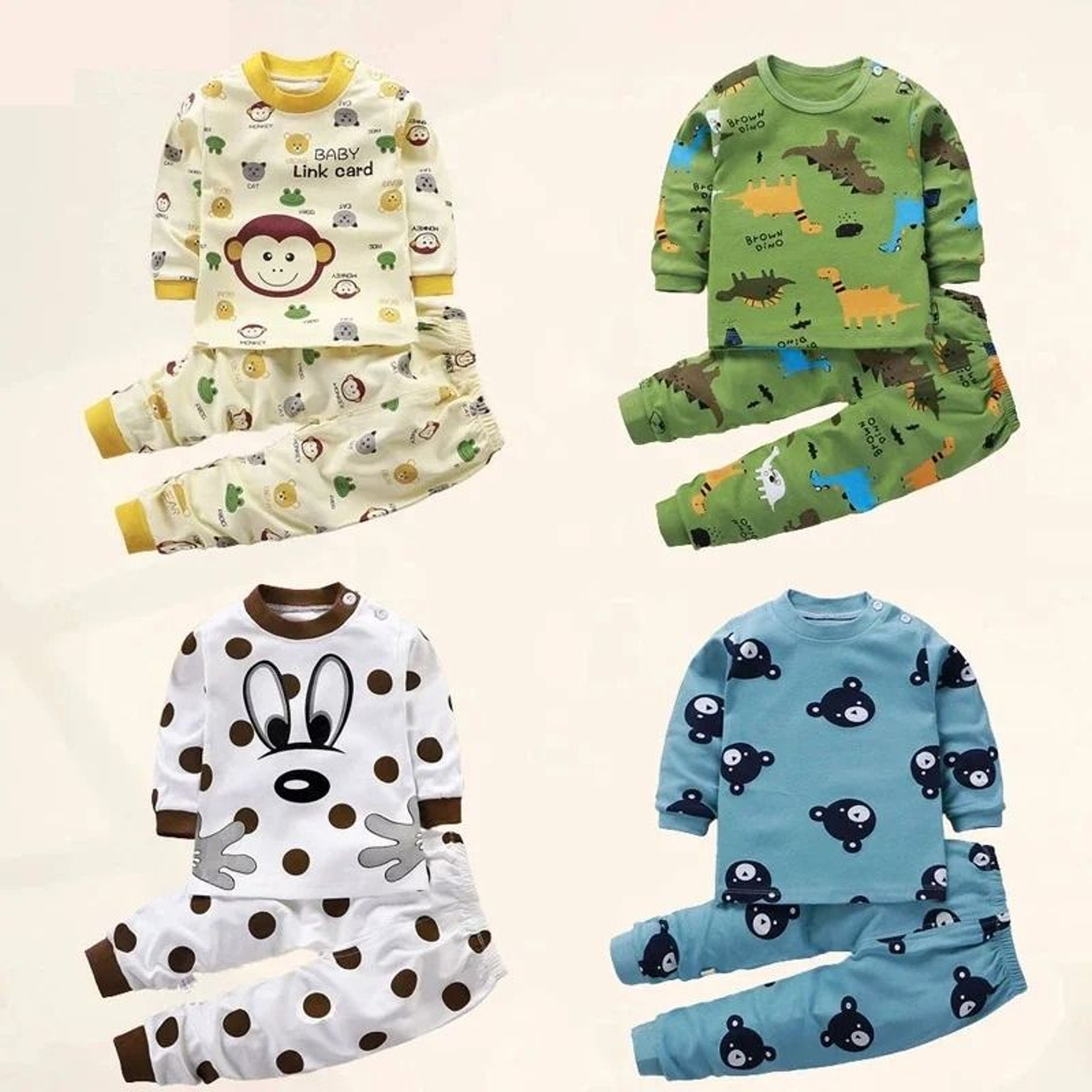 Soft Cotton Kids Clothing Set For Boys And Girls 0