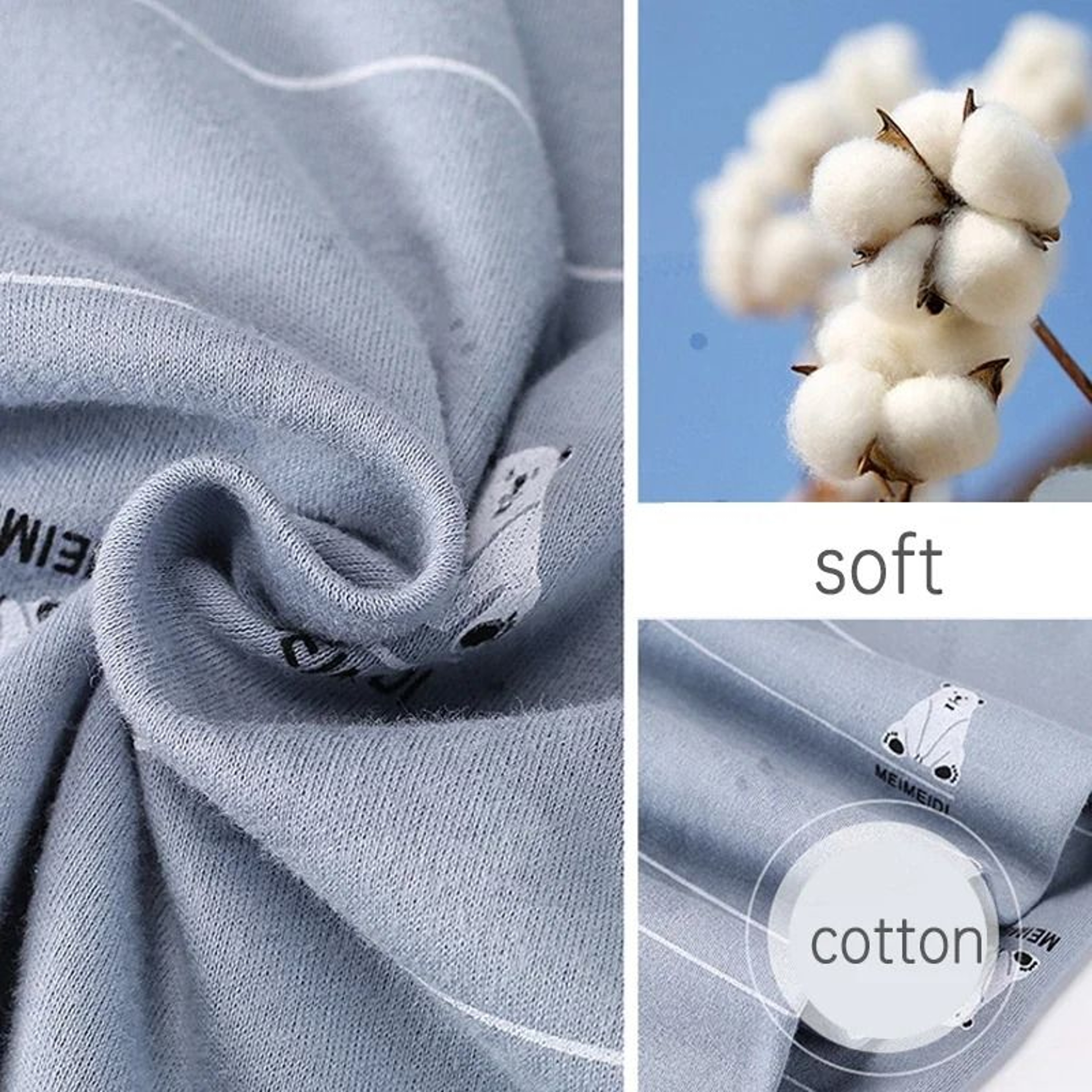 Soft Cotton Kids Clothing Set For Boys And Girls 4