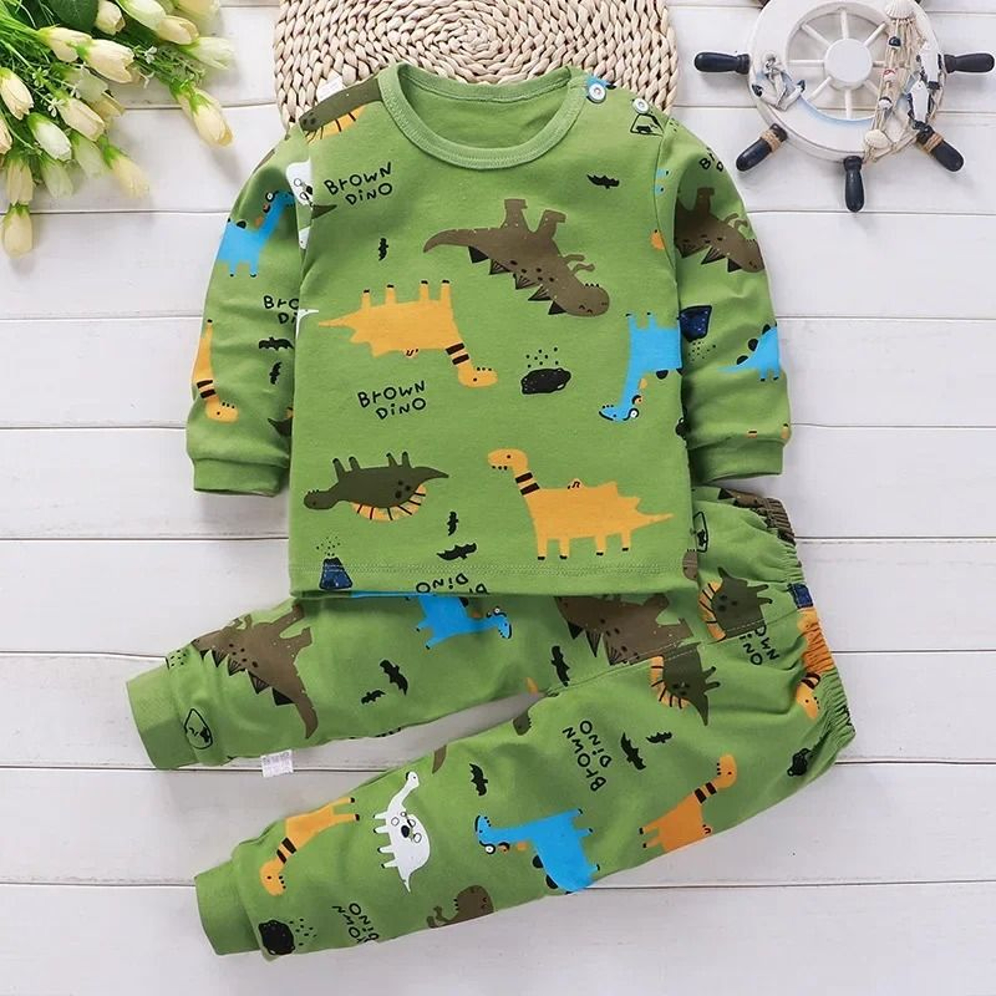 Soft Cotton Kids Clothing Set For Boys And Girls 8