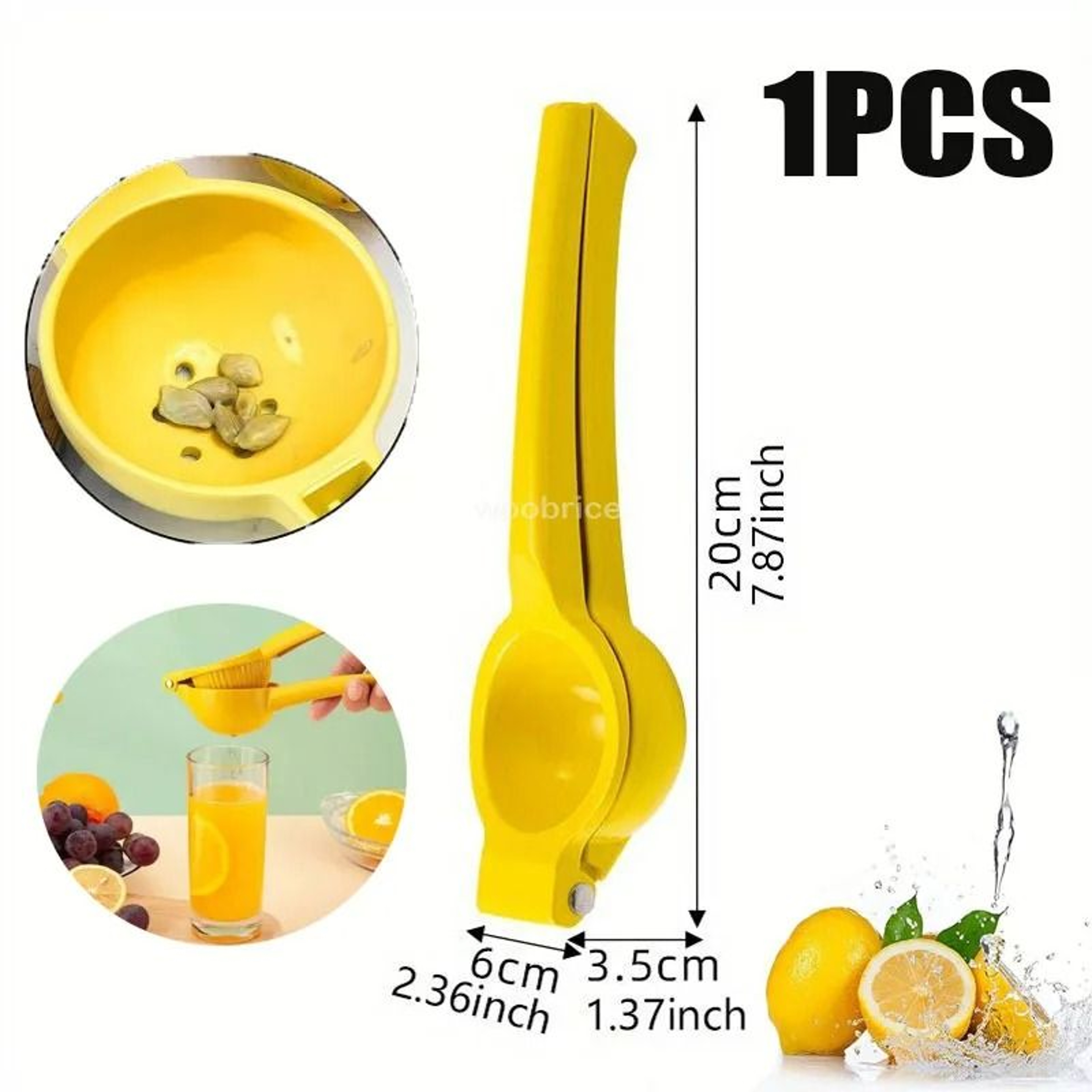 Compact Manual Citrus Juicer For Easy Fruit Juicing 6