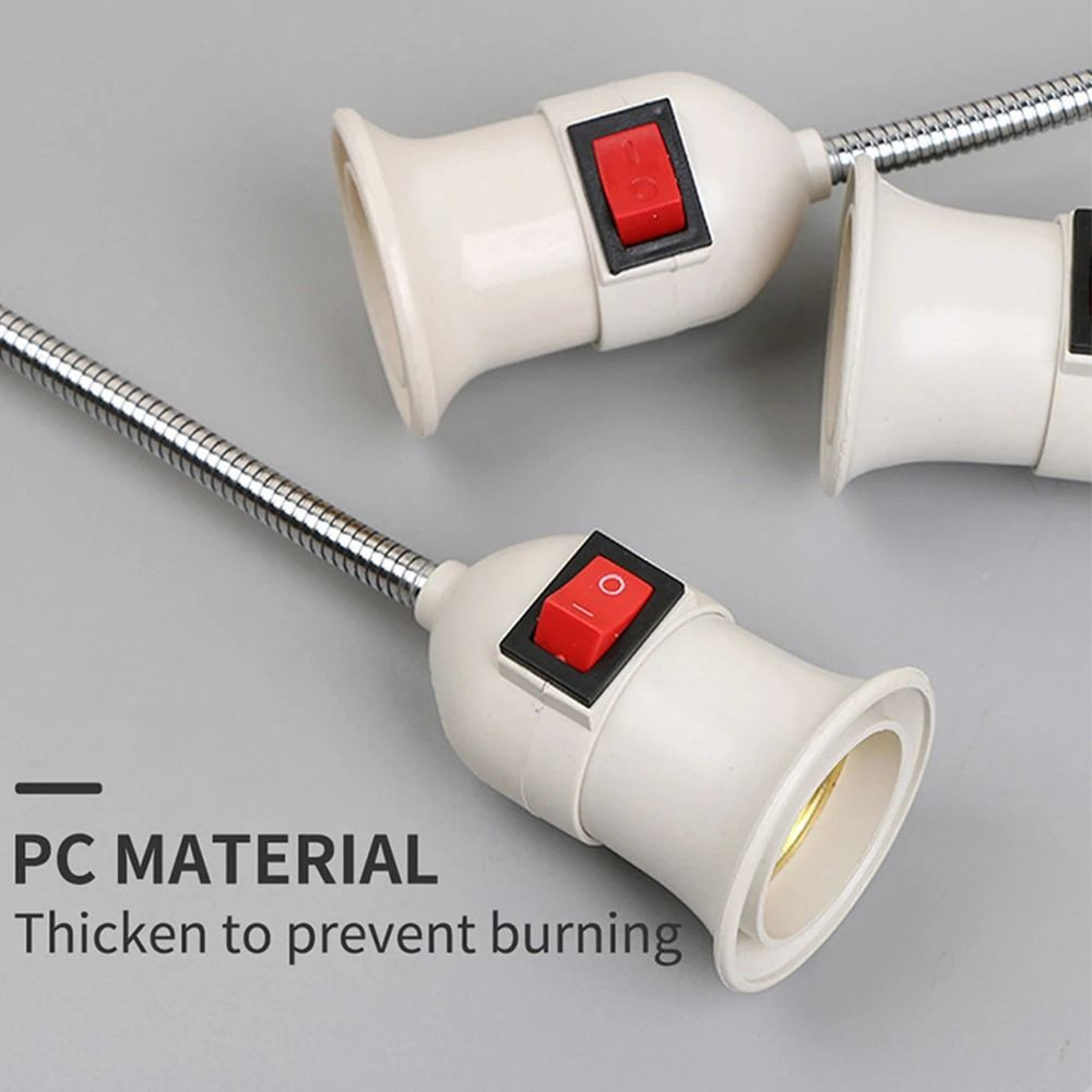 Plug In Lamp Socket Holder For Simple Portable Lighting 3