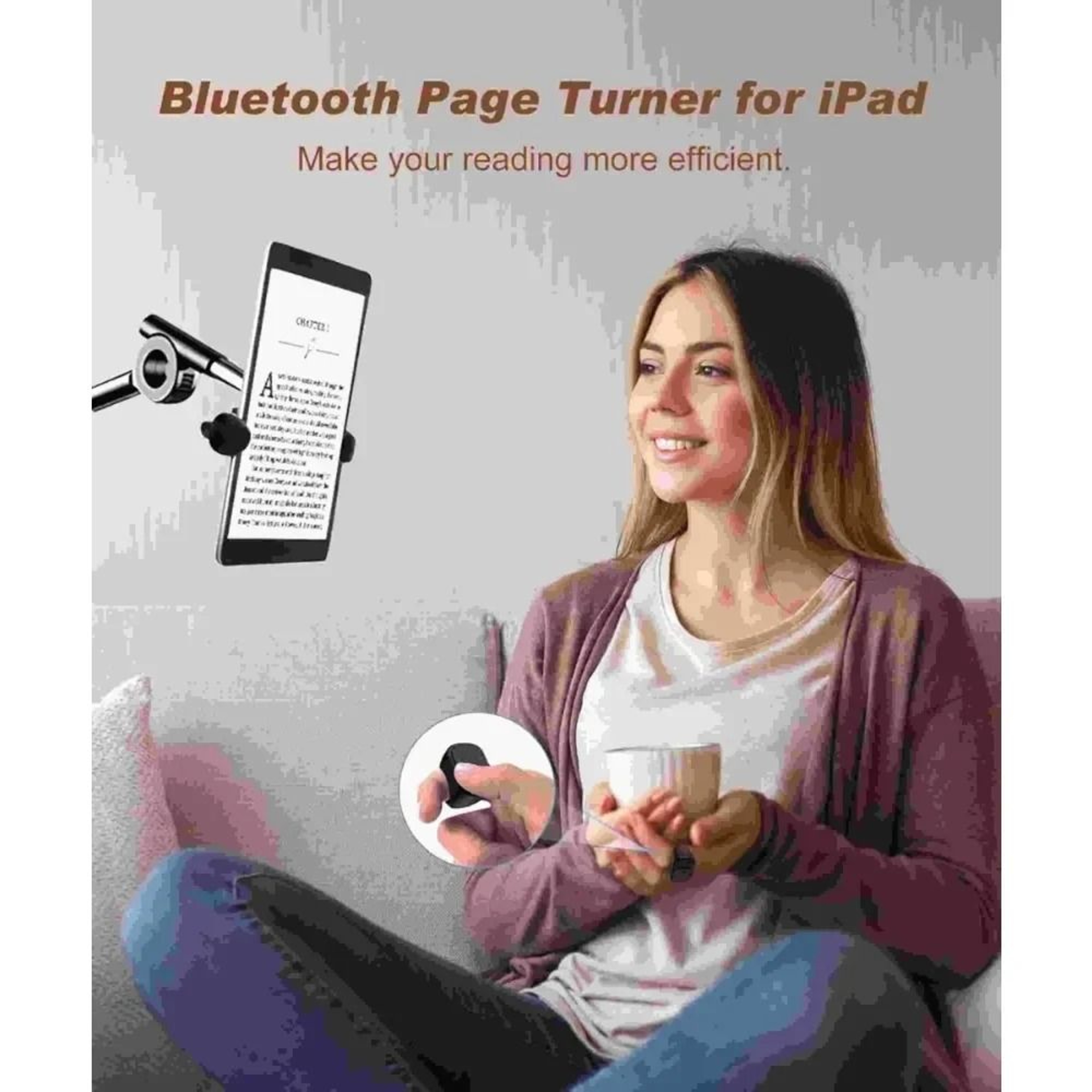 Wireless Bluetooth Remote Control For Phones And Tablets 2
