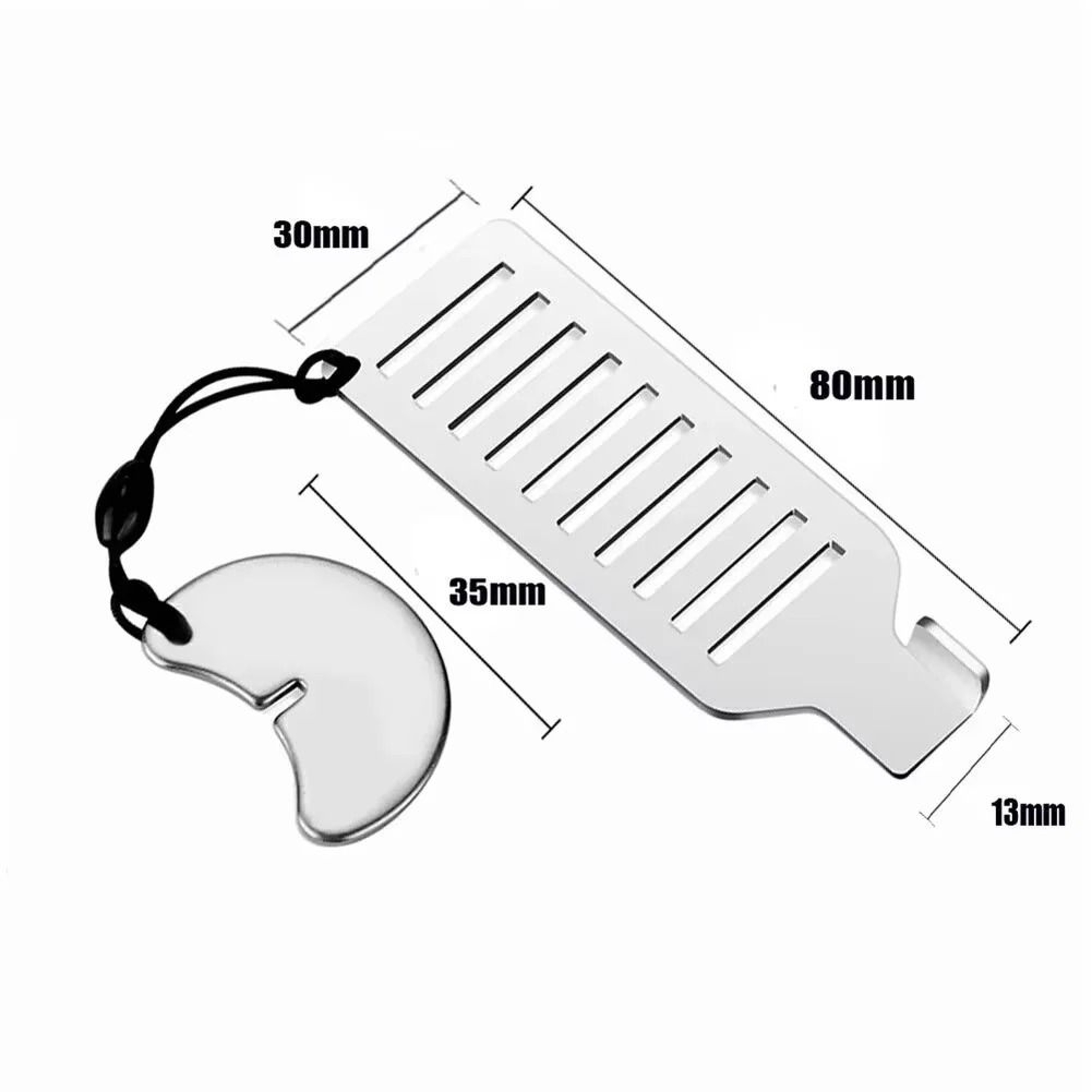 Portable Stainless Steel Door Blocker For Travel And Home Security 1