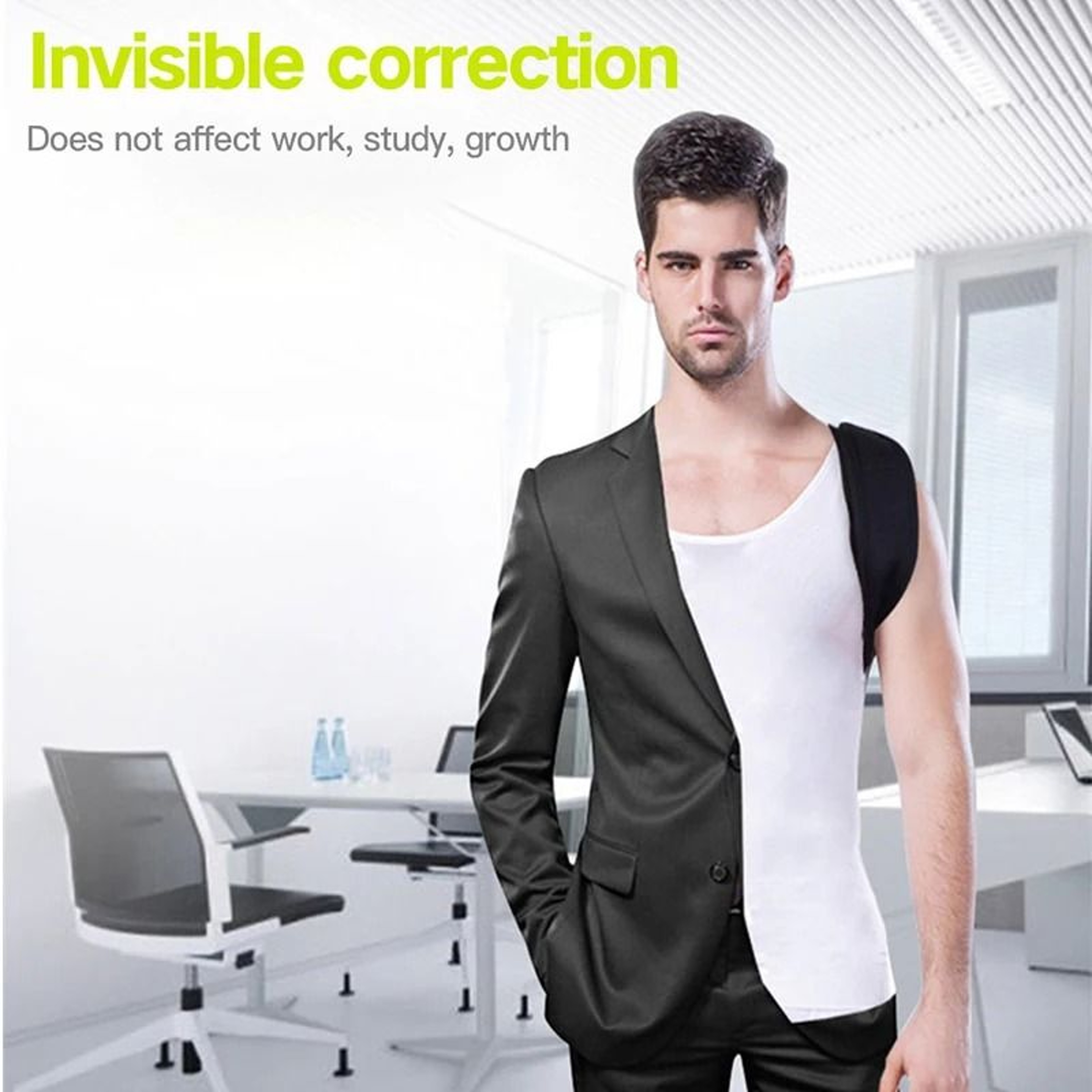 Adjustable Posture Support Back Brace 2