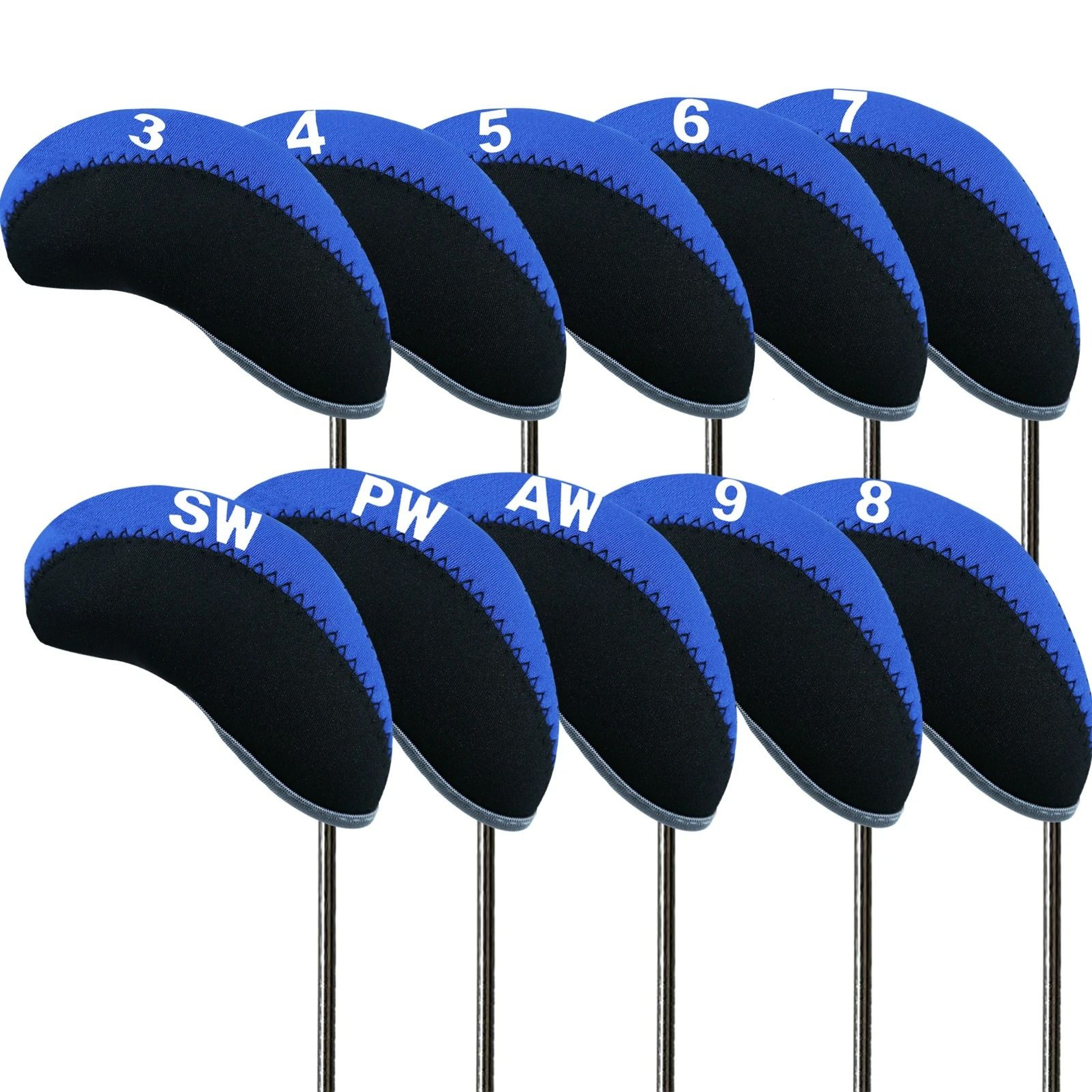 Golf Iron Head Covers 10 Piece Set 3