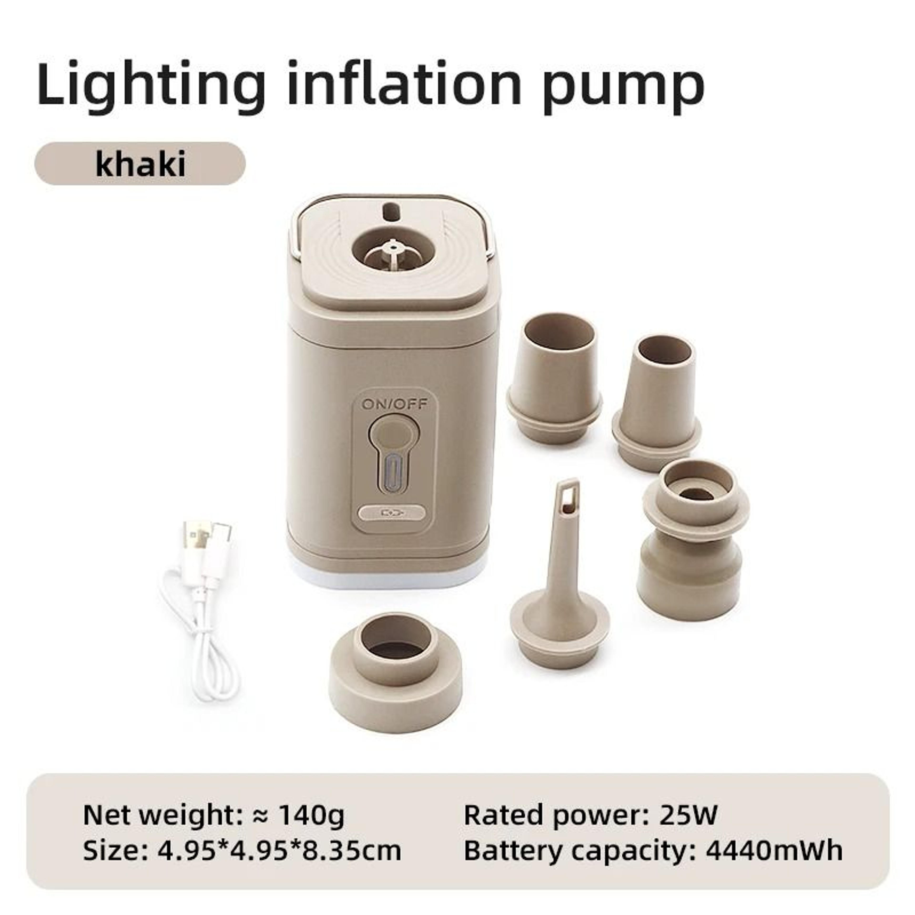 Portable Wireless Mini Air Inflation Pump 6