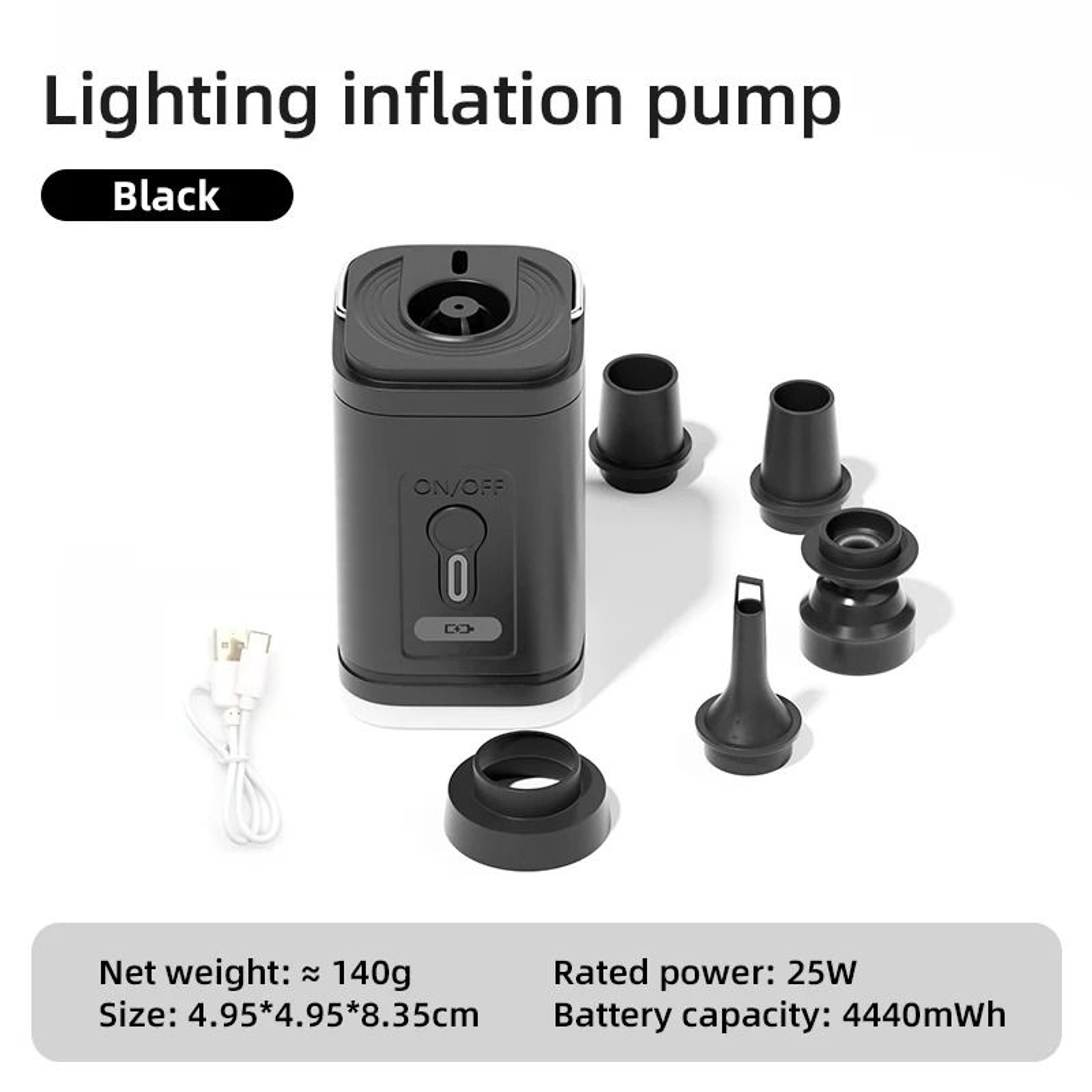 Portable Wireless Mini Air Inflation Pump 8
