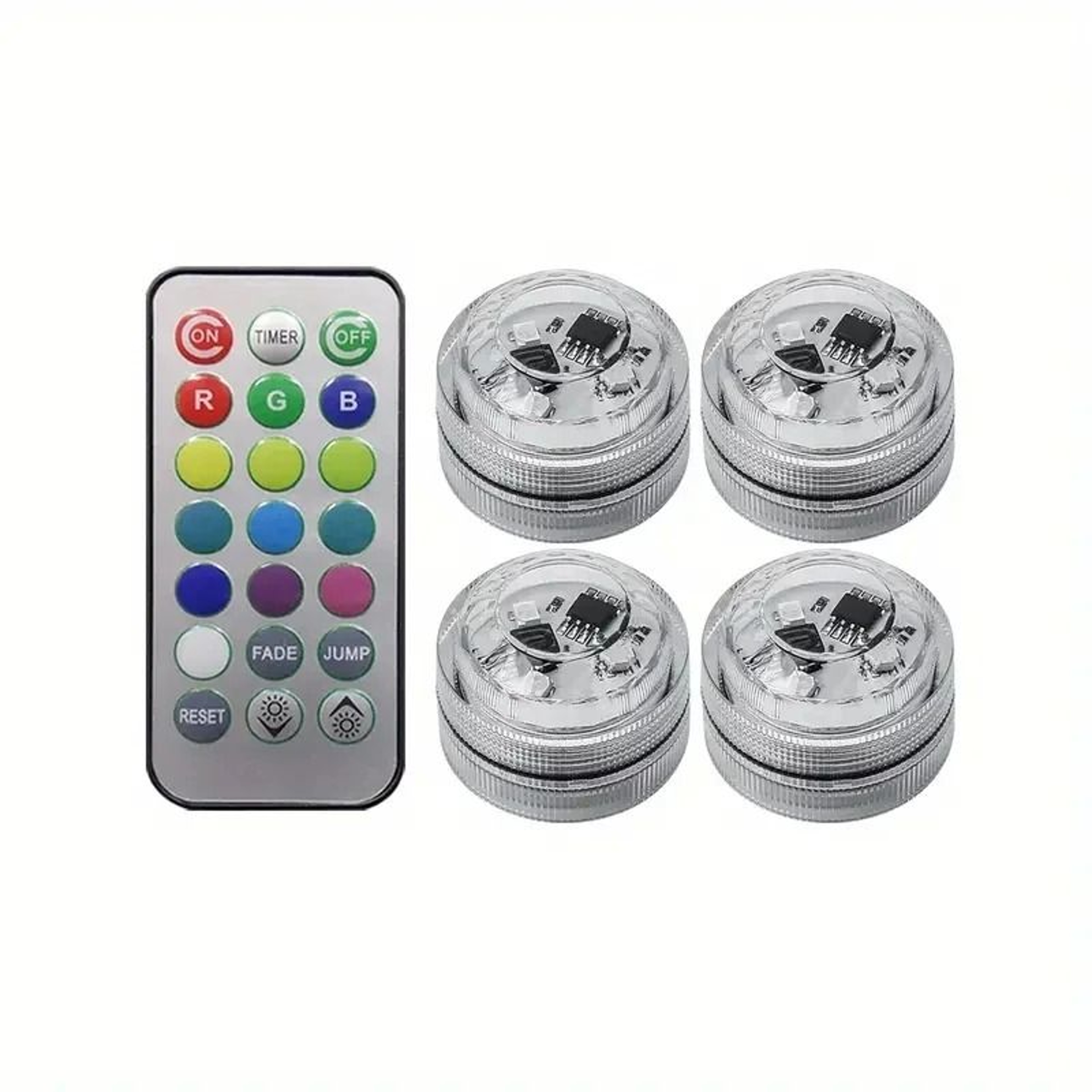 Wireless LED Car Interior Ambient Light With Remote Control 8