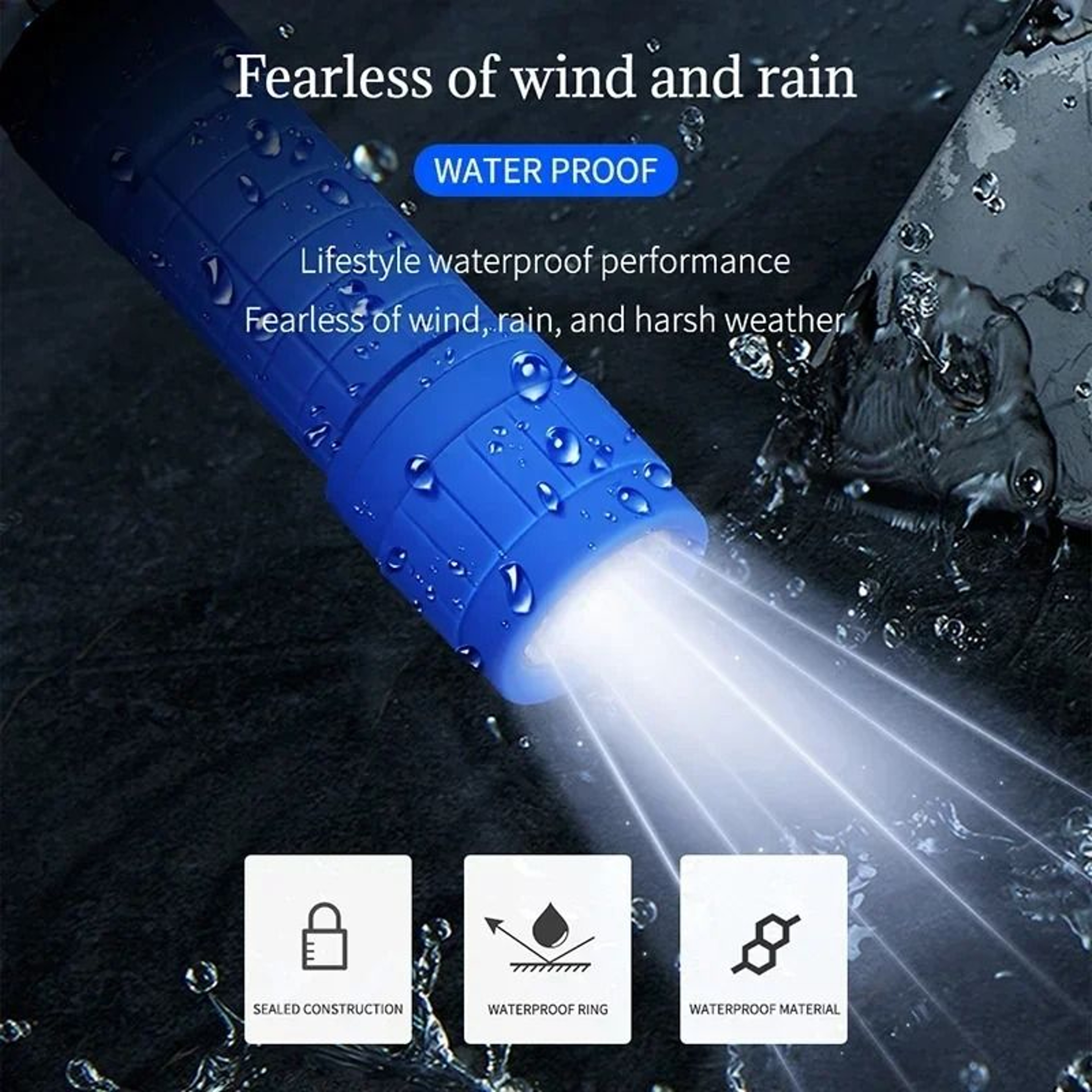 Mini Portable LED Flashlight With Powerful Nine XPE Beads For Outdoor And Emergency Use 3