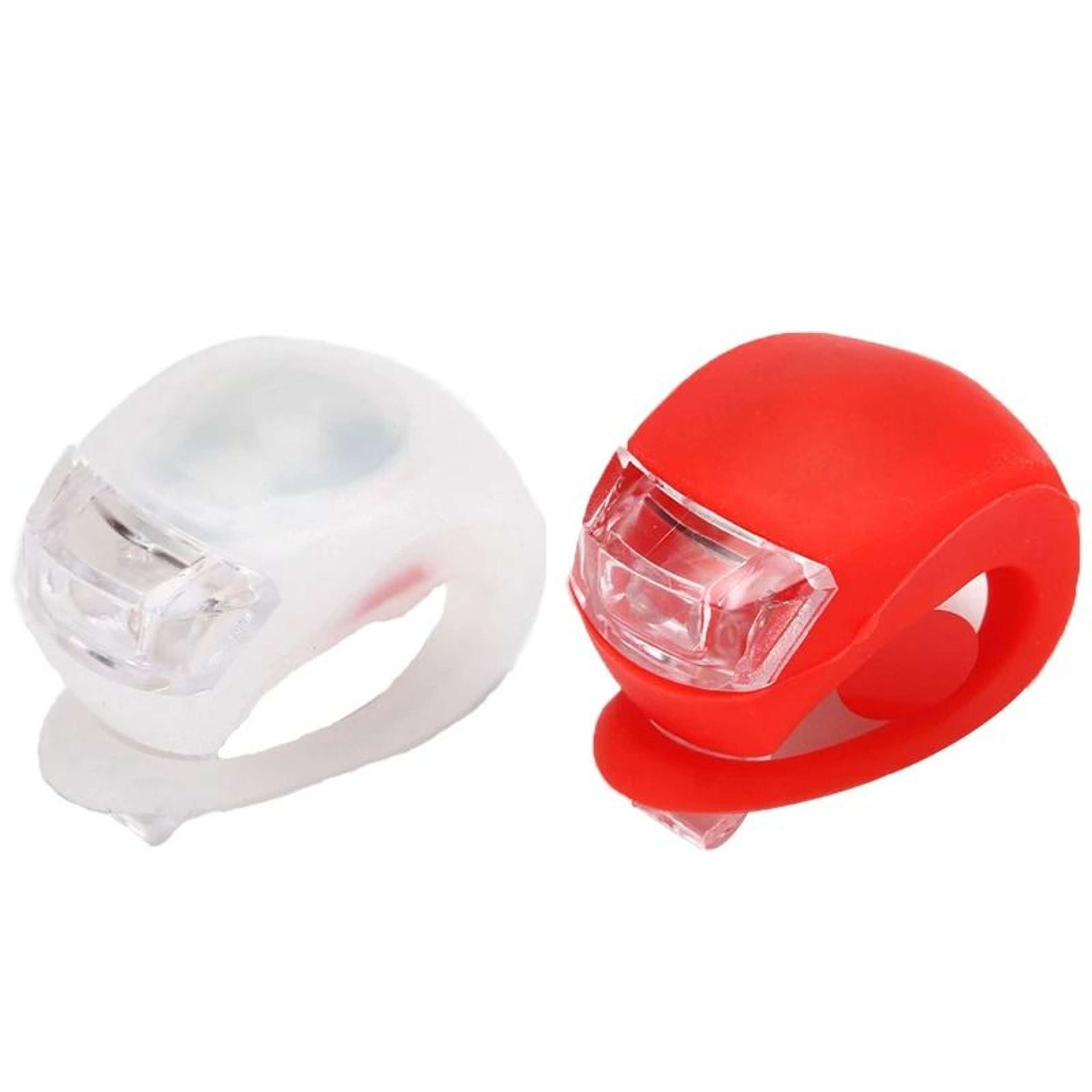 Silicone Bicycle Front And Rear Light Set For Night Riding Safety 7