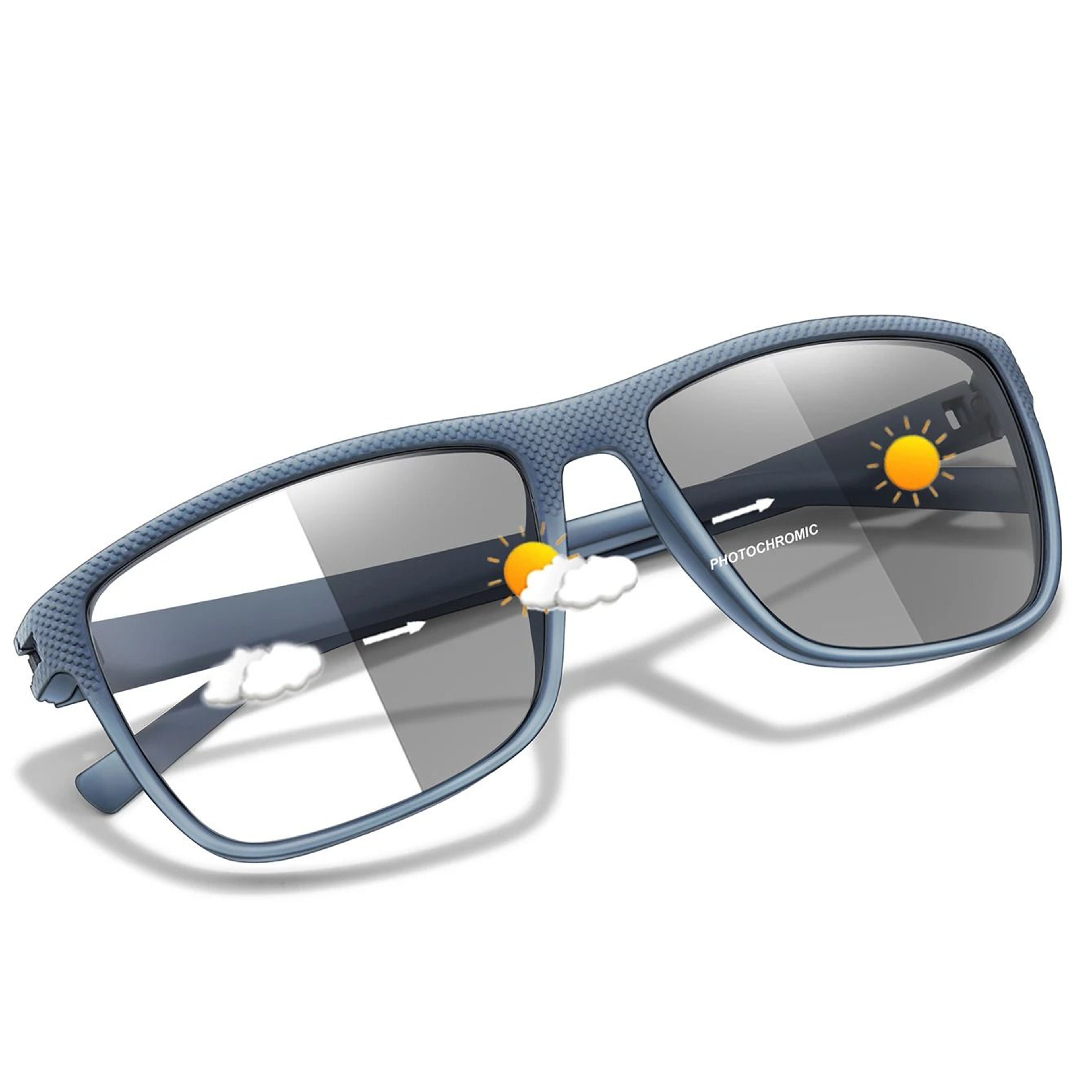 Photochromic Rectangular Reading Glasses 7