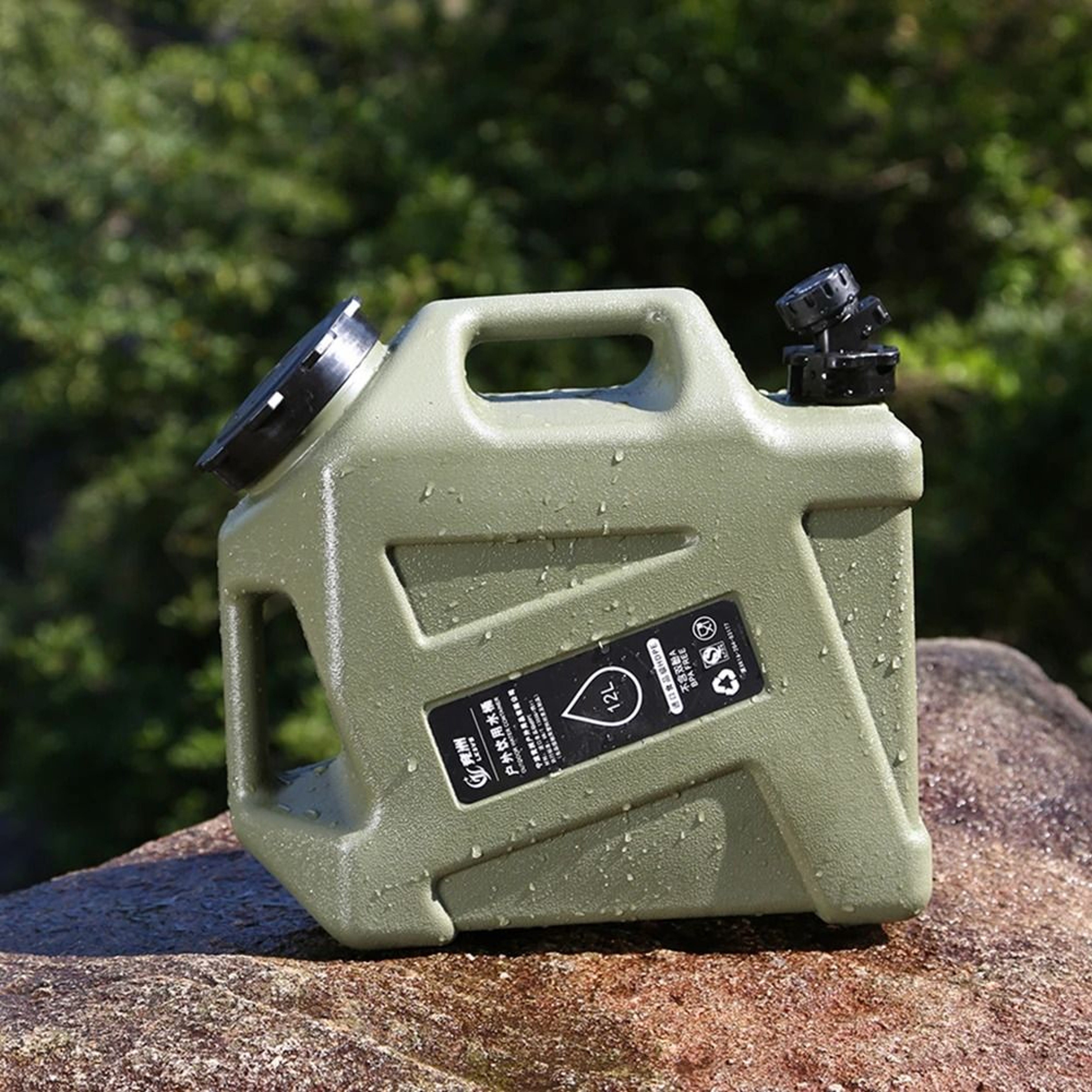 12 Liter Portable Camping Water Container With Faucet For Outdoor Use 3