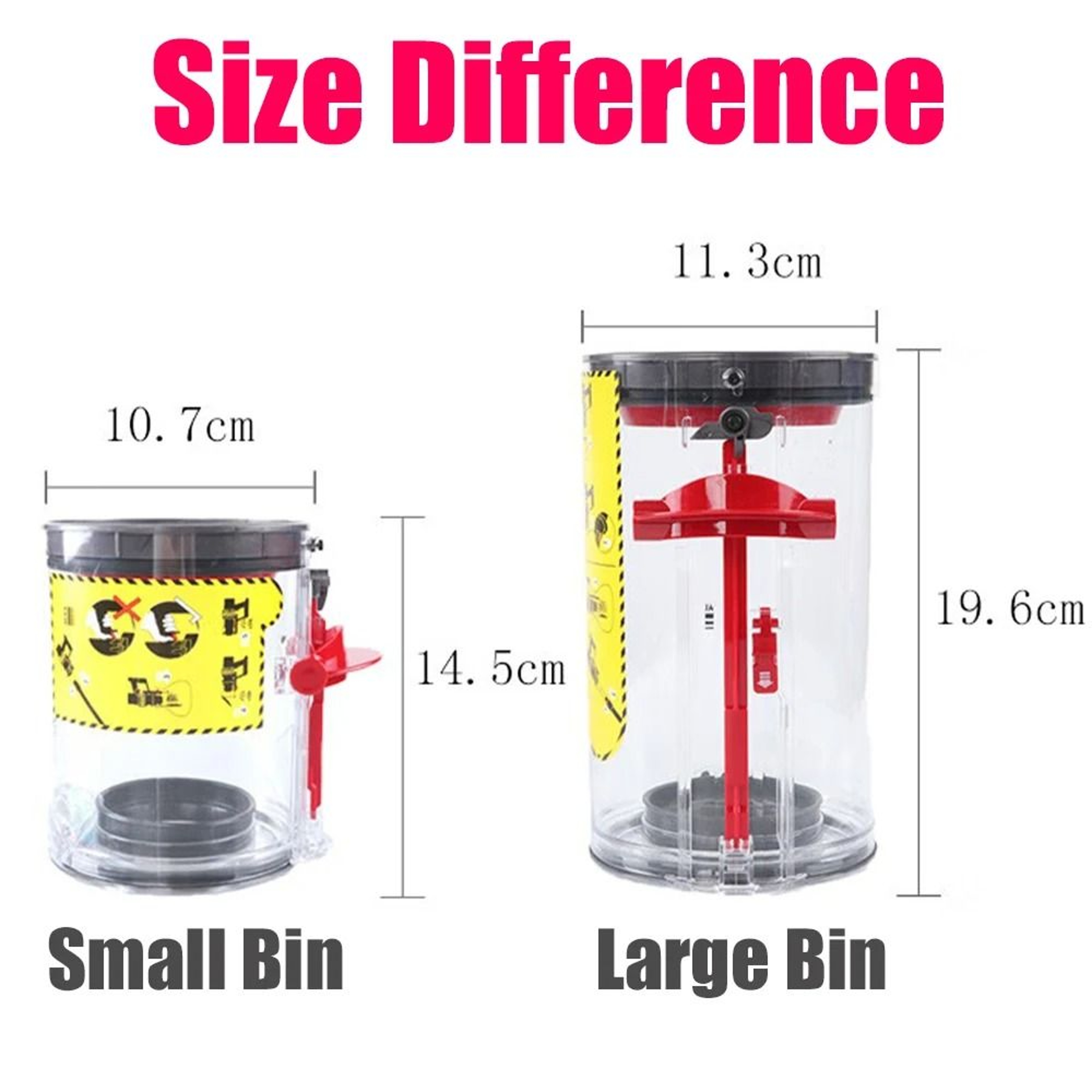 Large Replacement Dust Bin For Dyson V11 V15 SV14 SV15 SV22 Vacuum Cleaners 4