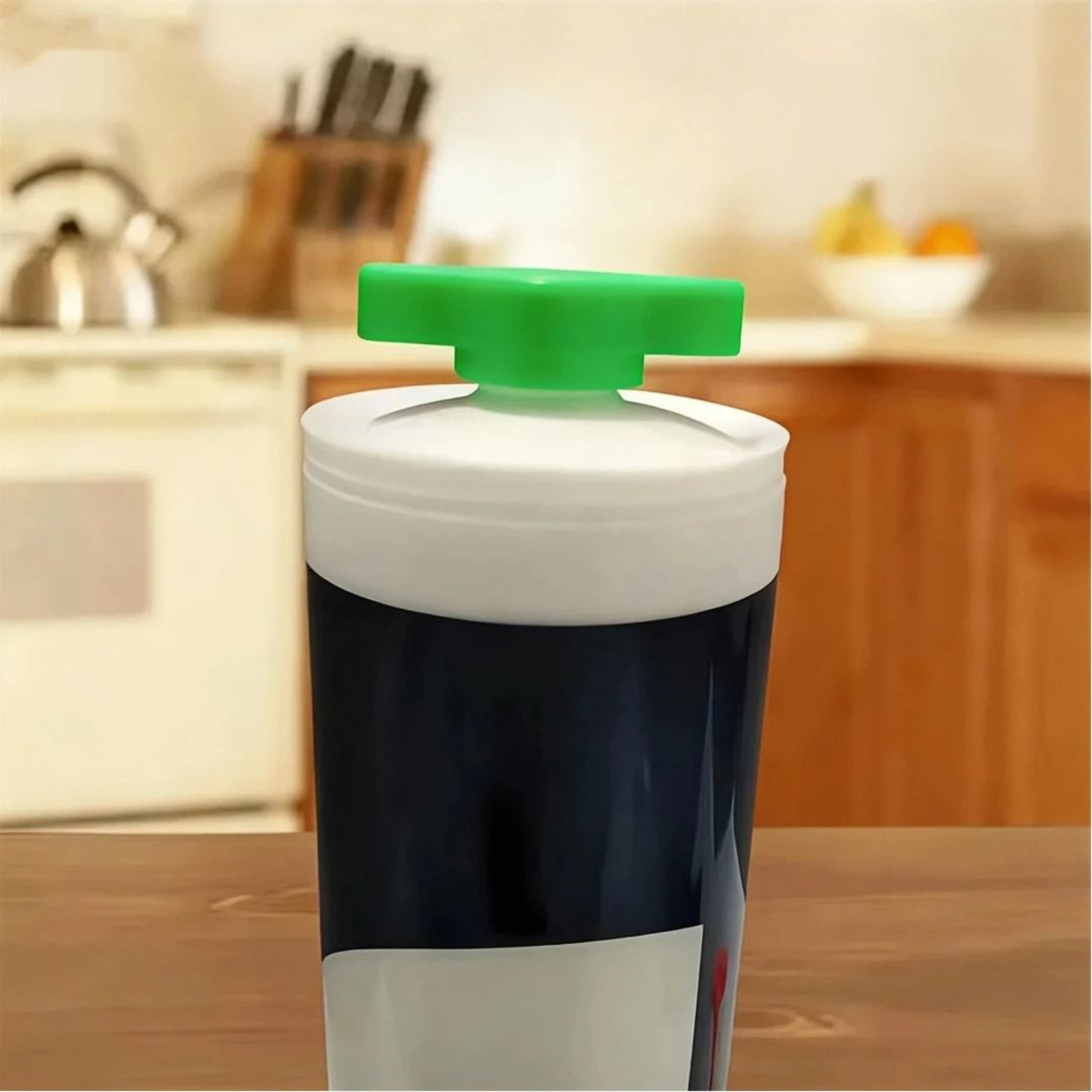 Green Glass Glue Bottle Cap Replacement For Standard Glue Bottle 1