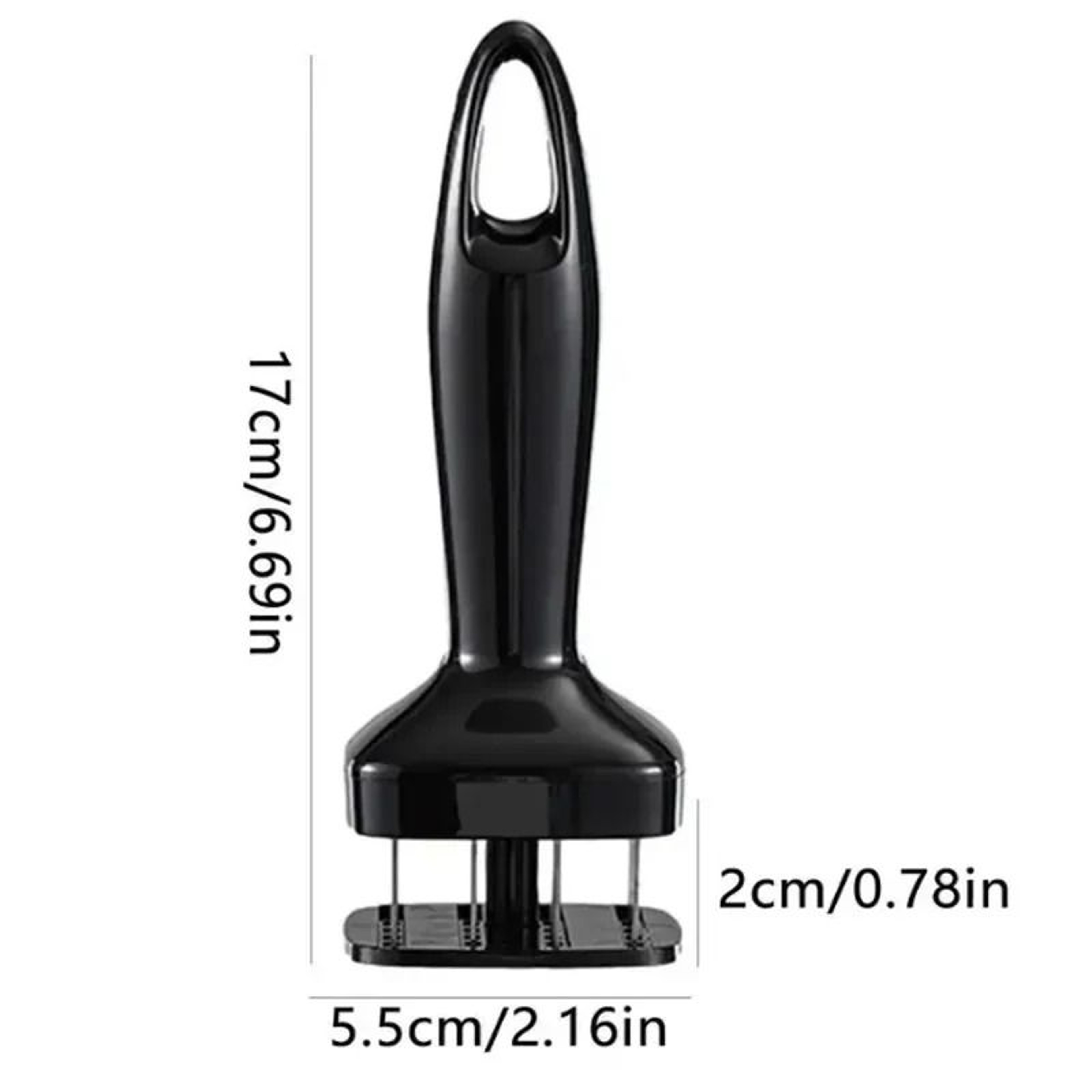Stainless Steel Meat Tenderizing Needle With Automatic Rebound 7