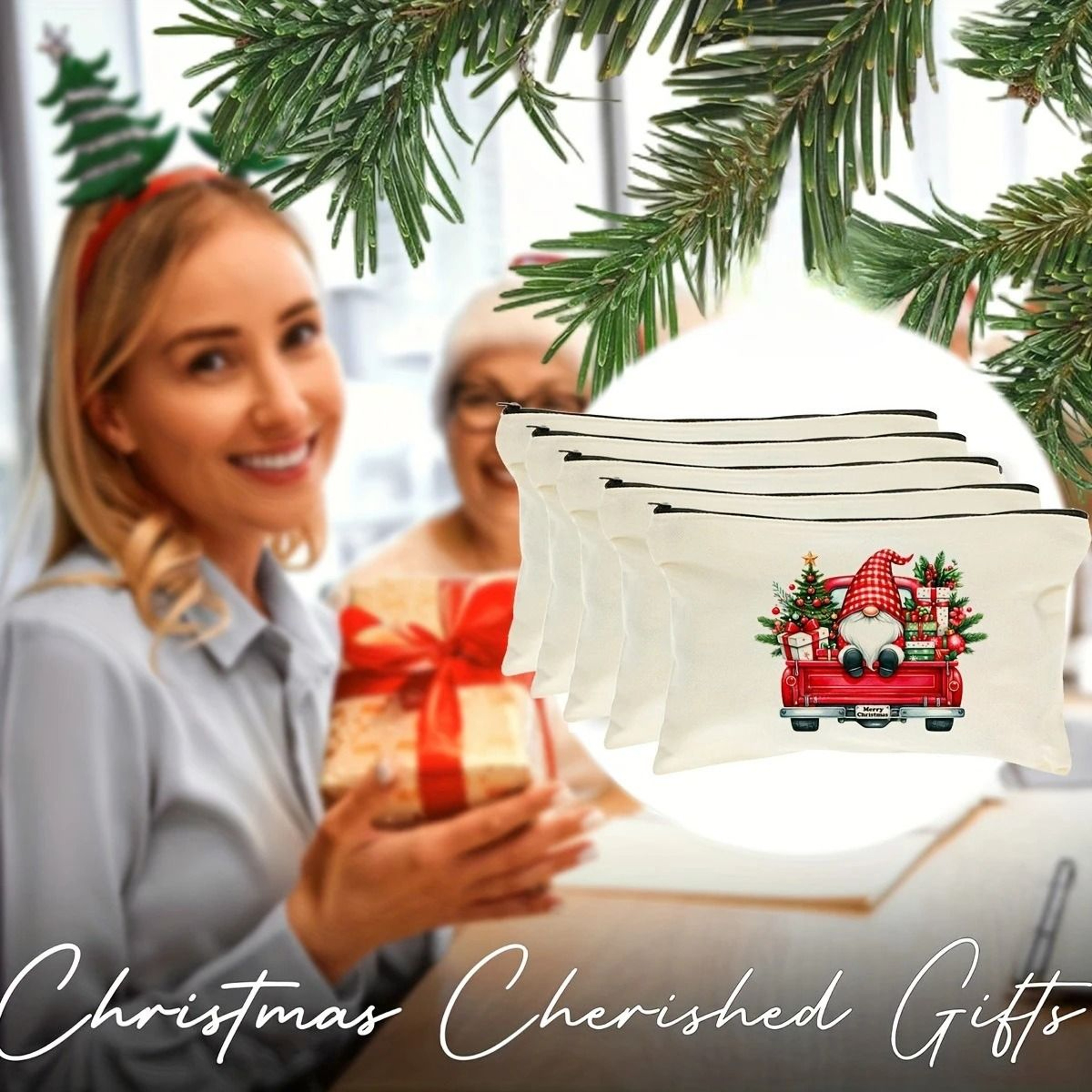 Christmas Santa Gift Storage Bag 5