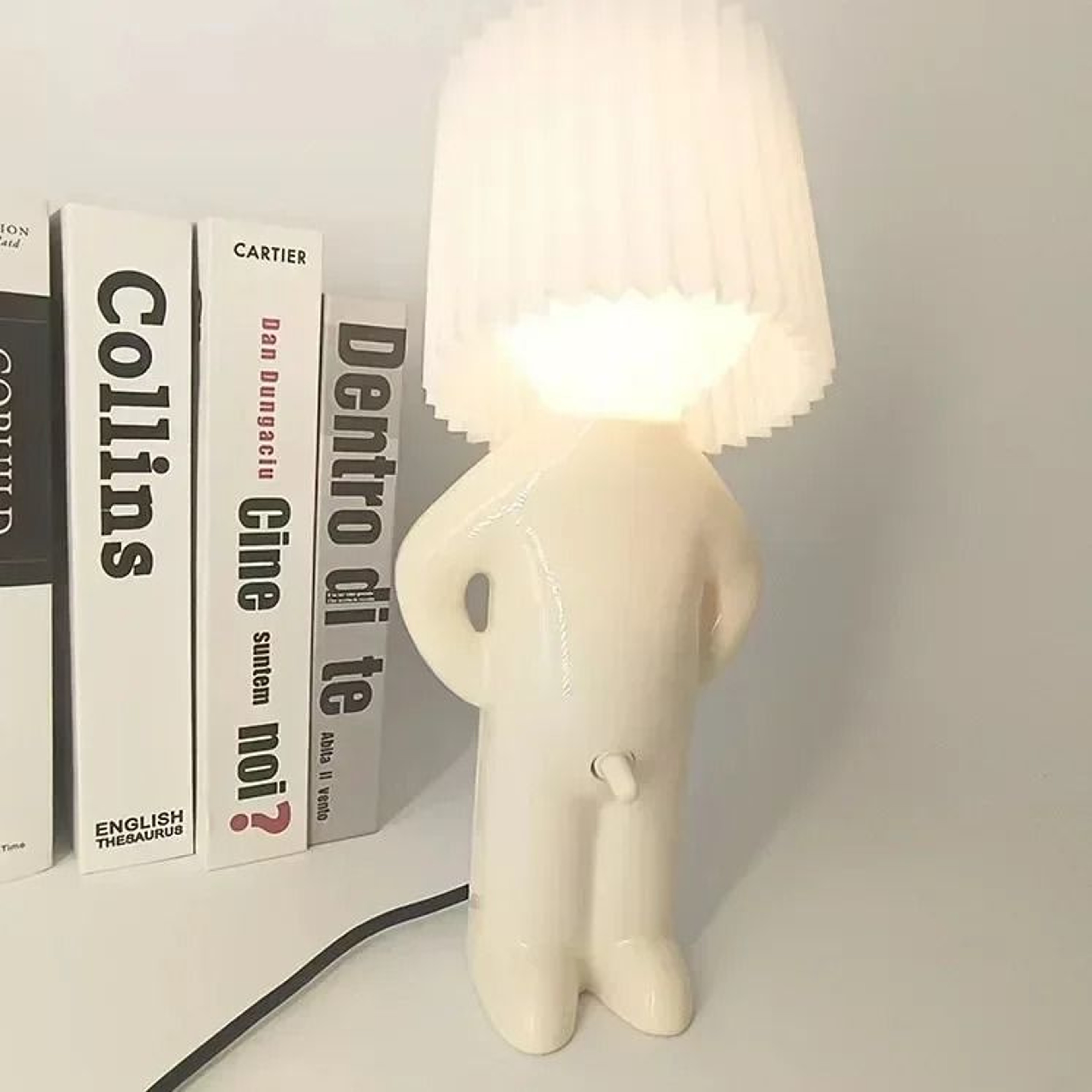 Creative Shy Man Plug In Night Light 7