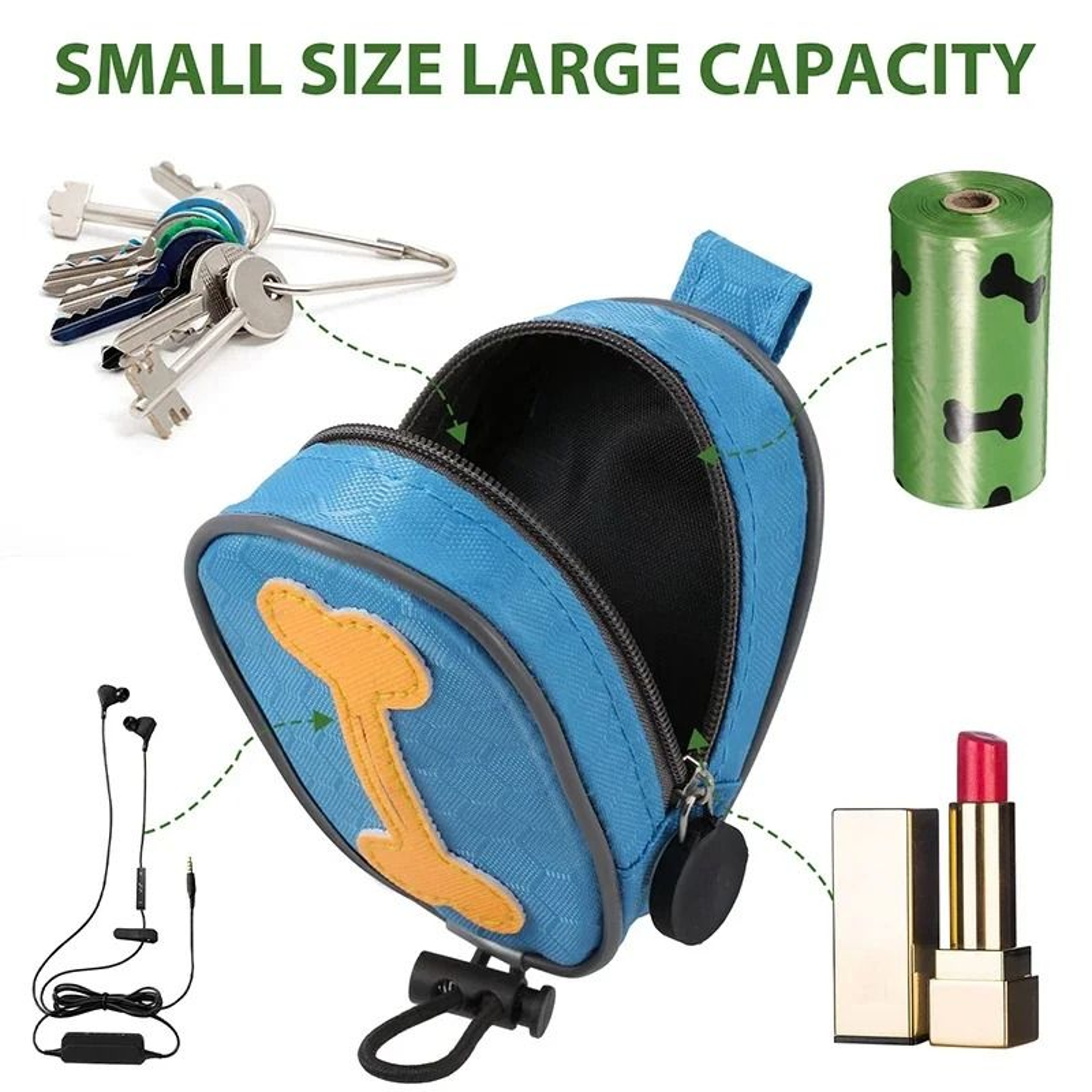 Universal Dog Waste Bag Dispenser And Training Pouch 1